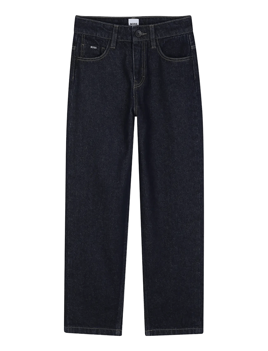 BOSS - DENIM TROUSERS - loose jeans - raw denim - 1