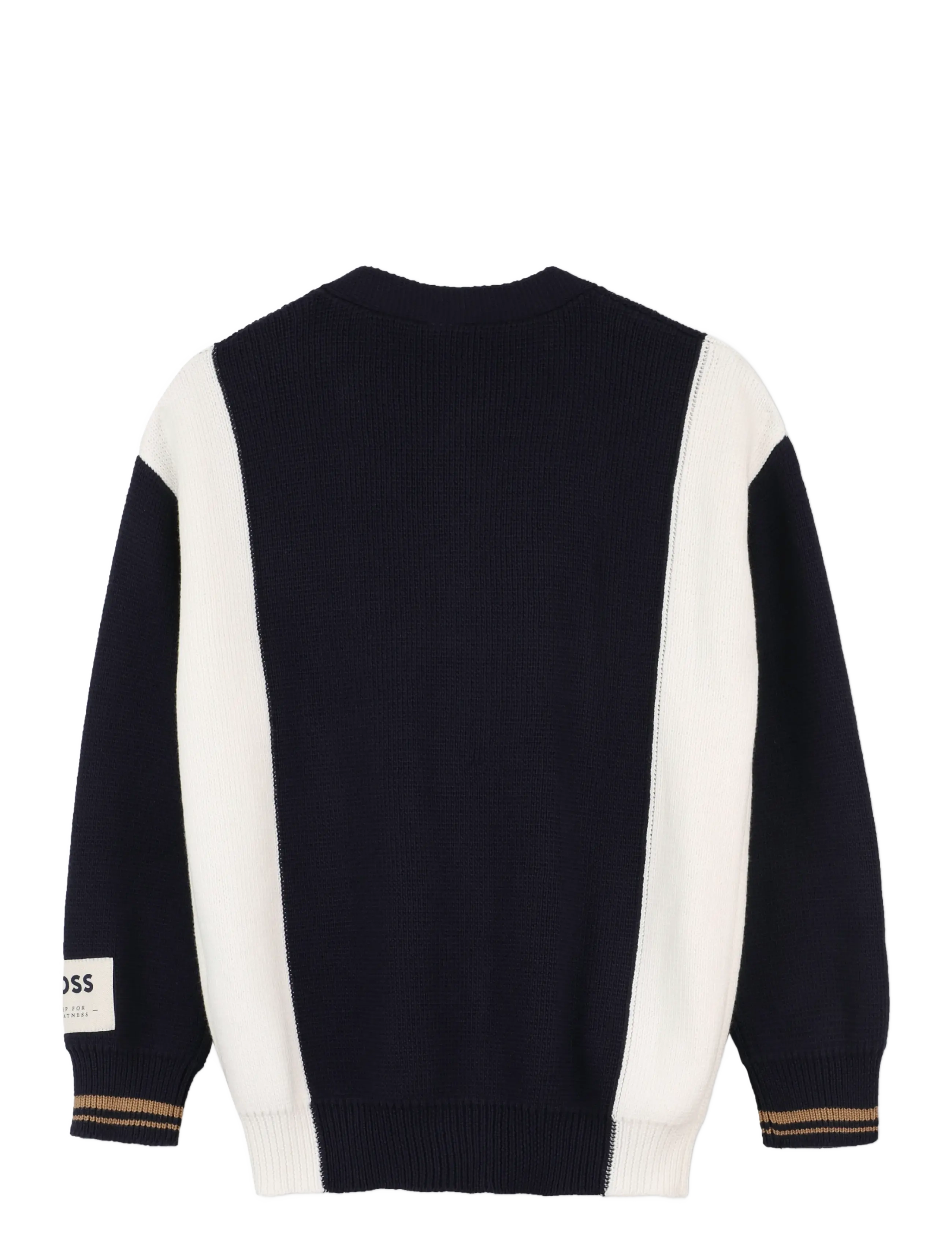 BOSS - KNITTED CARDIGAN - cardigans - navy - 2