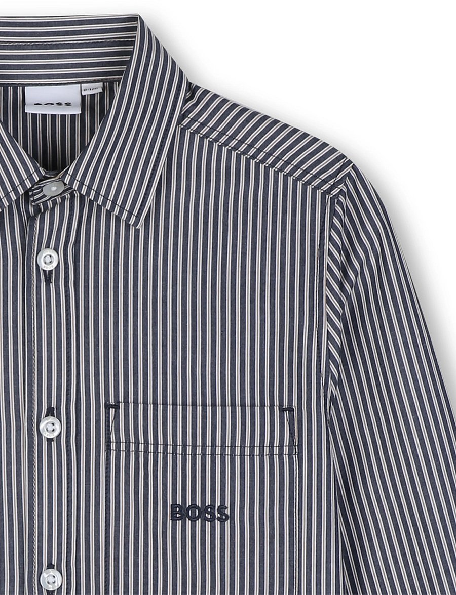 BOSS - LONG SLEEVED SHIRT - langärmlige hemden - navy - 3