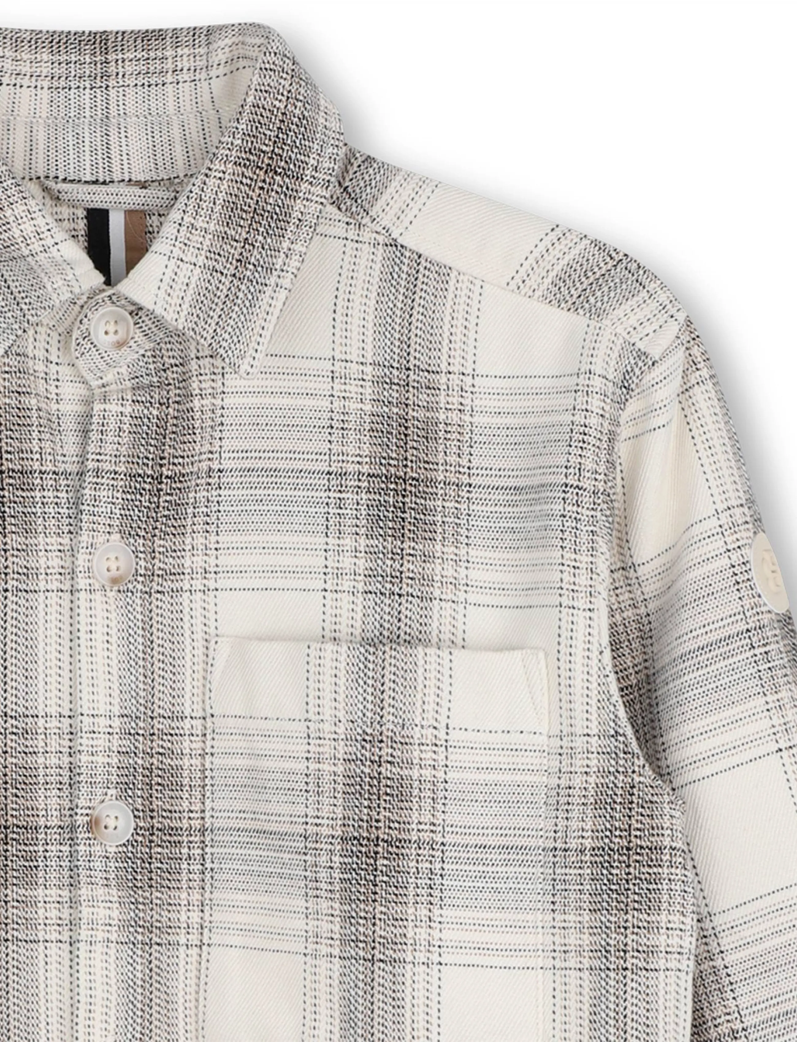 BOSS - LONG SLEEVED SHIRT - langärmlige hemden - ivory - 4