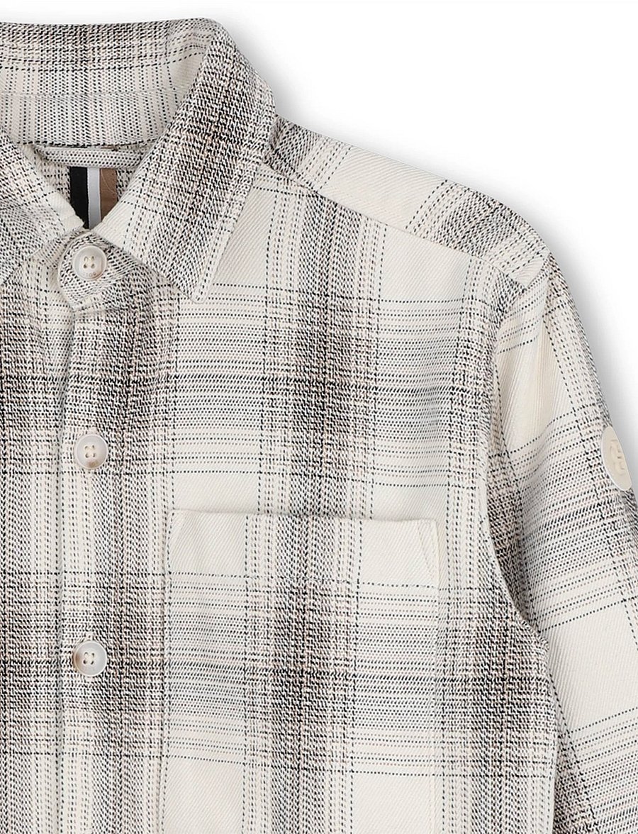 BOSS - LONG SLEEVED SHIRT - langärmlige hemden - ivory - 4