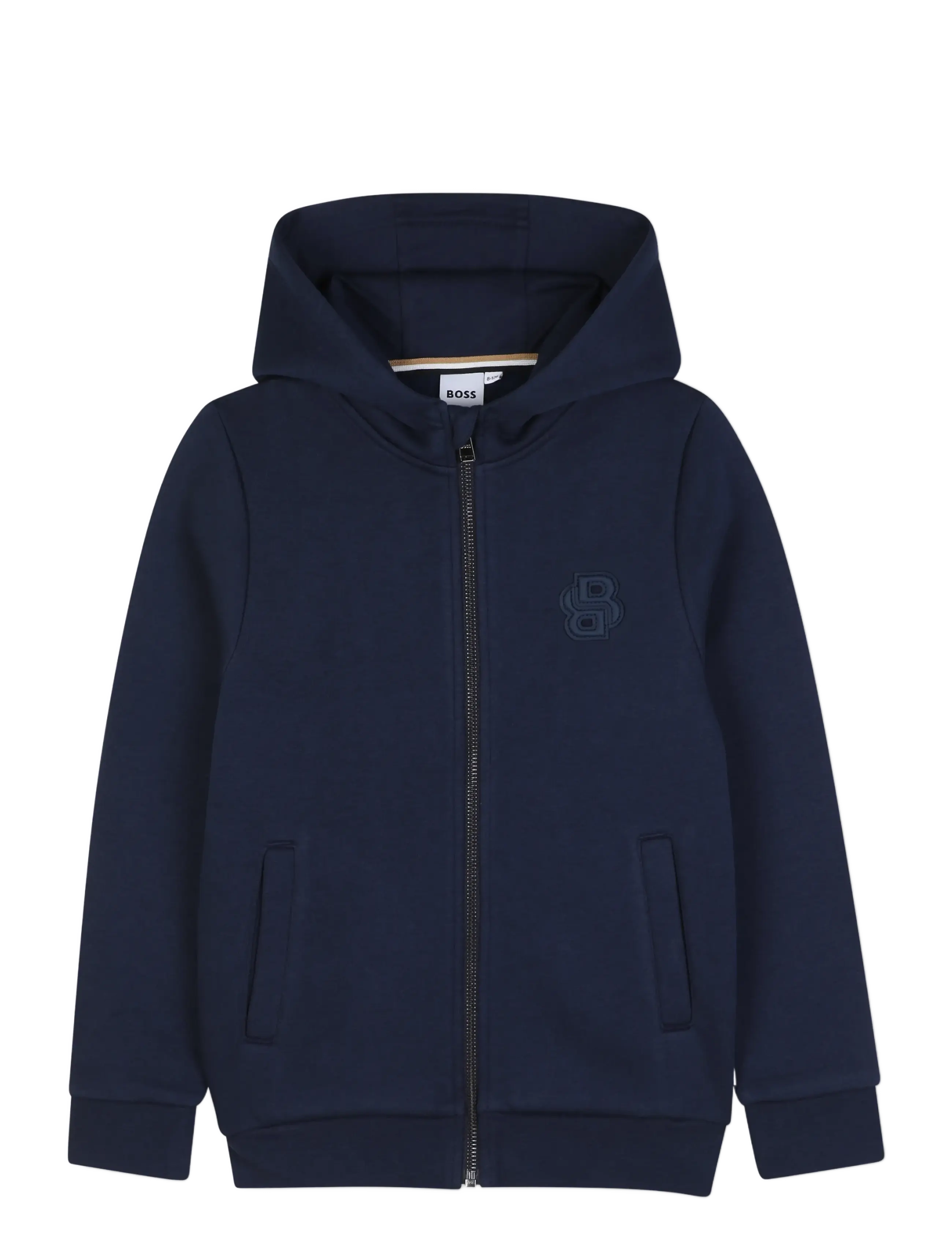 BOSS HOODED CARDIGAN - Kleidung - NAVY / navy