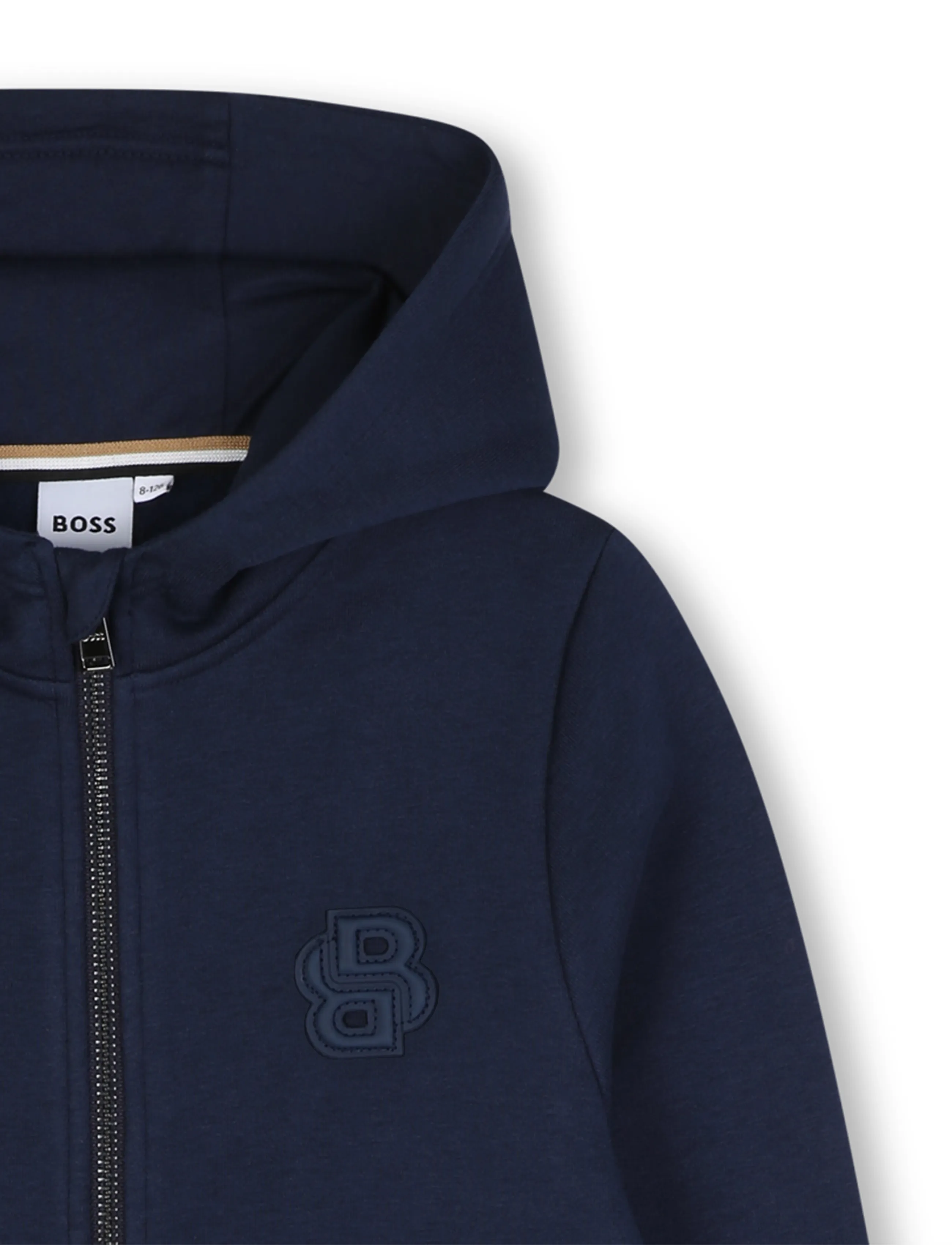 BOSS - HOODED CARDIGAN - fliisjakid - navy - 3