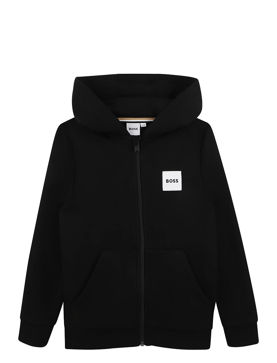 BOSS - CARDIGAN SUIT - fliisjakid - black - 0