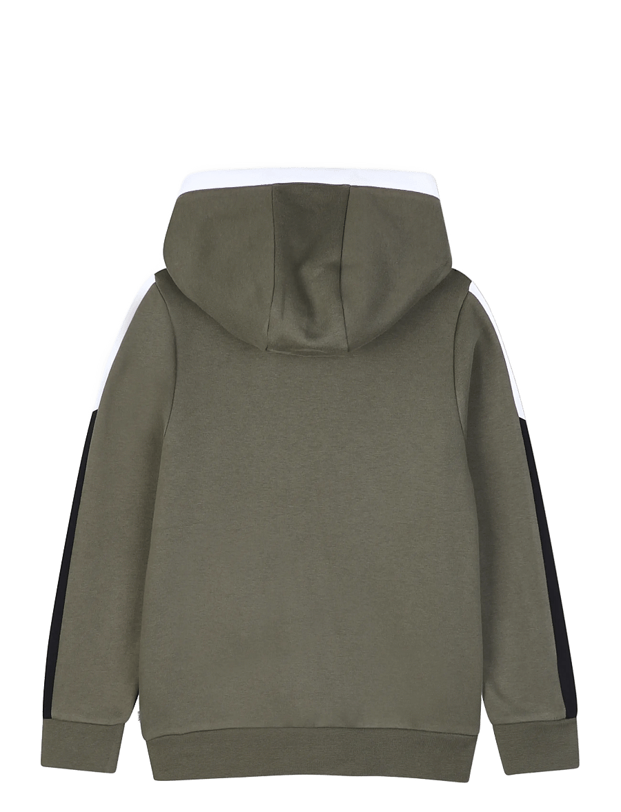 BOSS - HOODED CARDIGAN - fliisjakid - olive night - 1