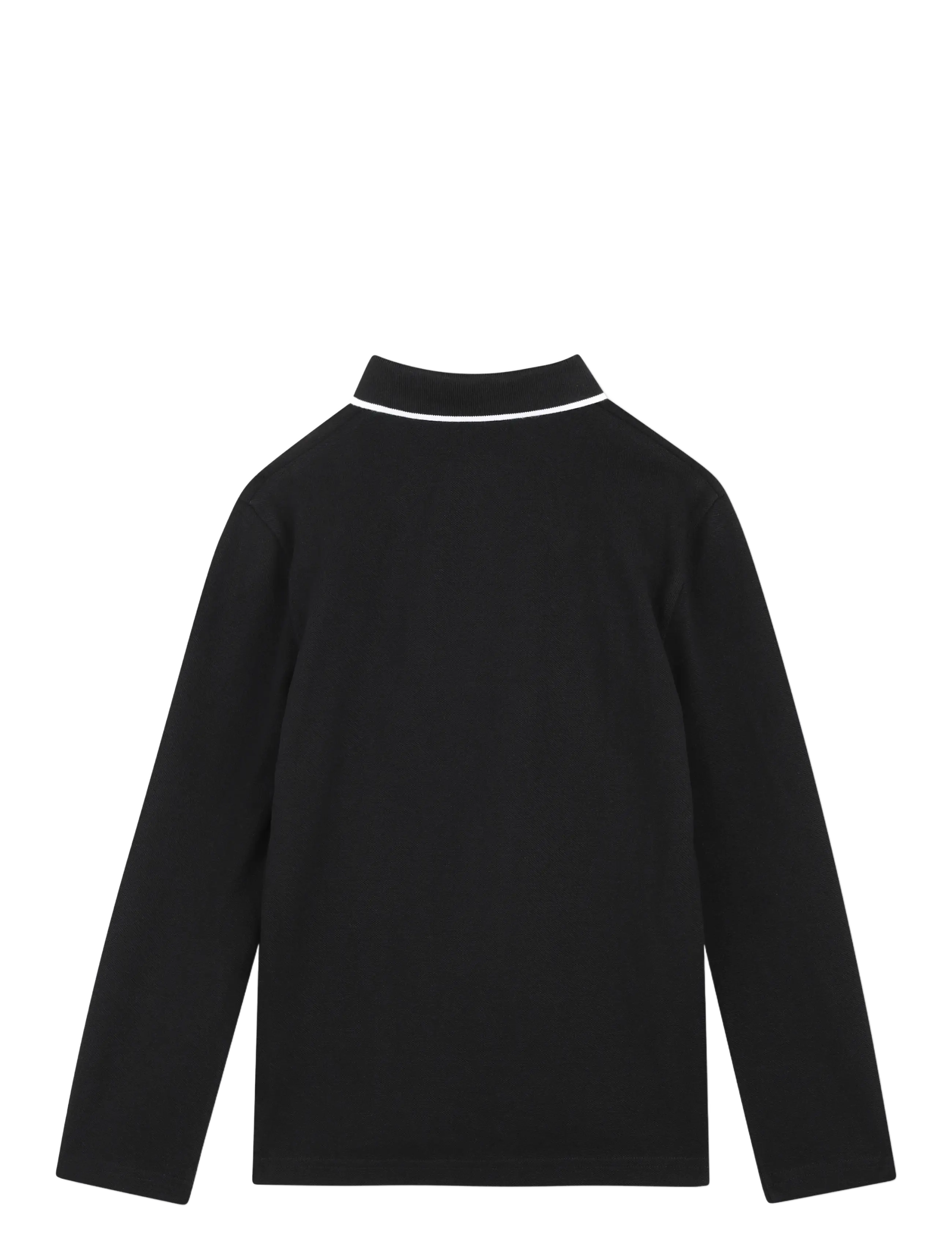 BOSS - LONG SLEEVE POLO - langärmelig poloshirt - black - 1