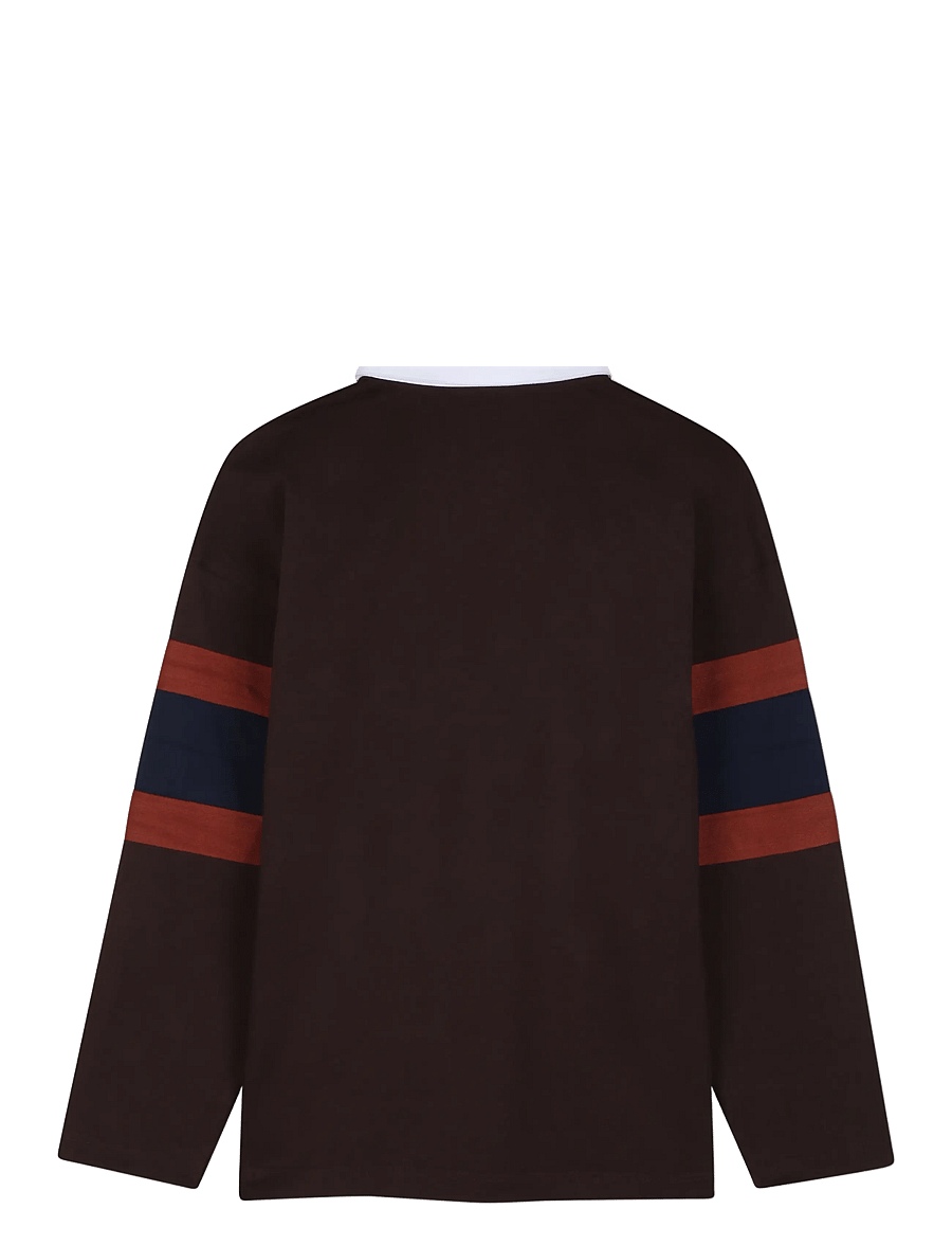 BOSS - LONG SLEEVE POLO - langärmelig poloshirt - brown - 2