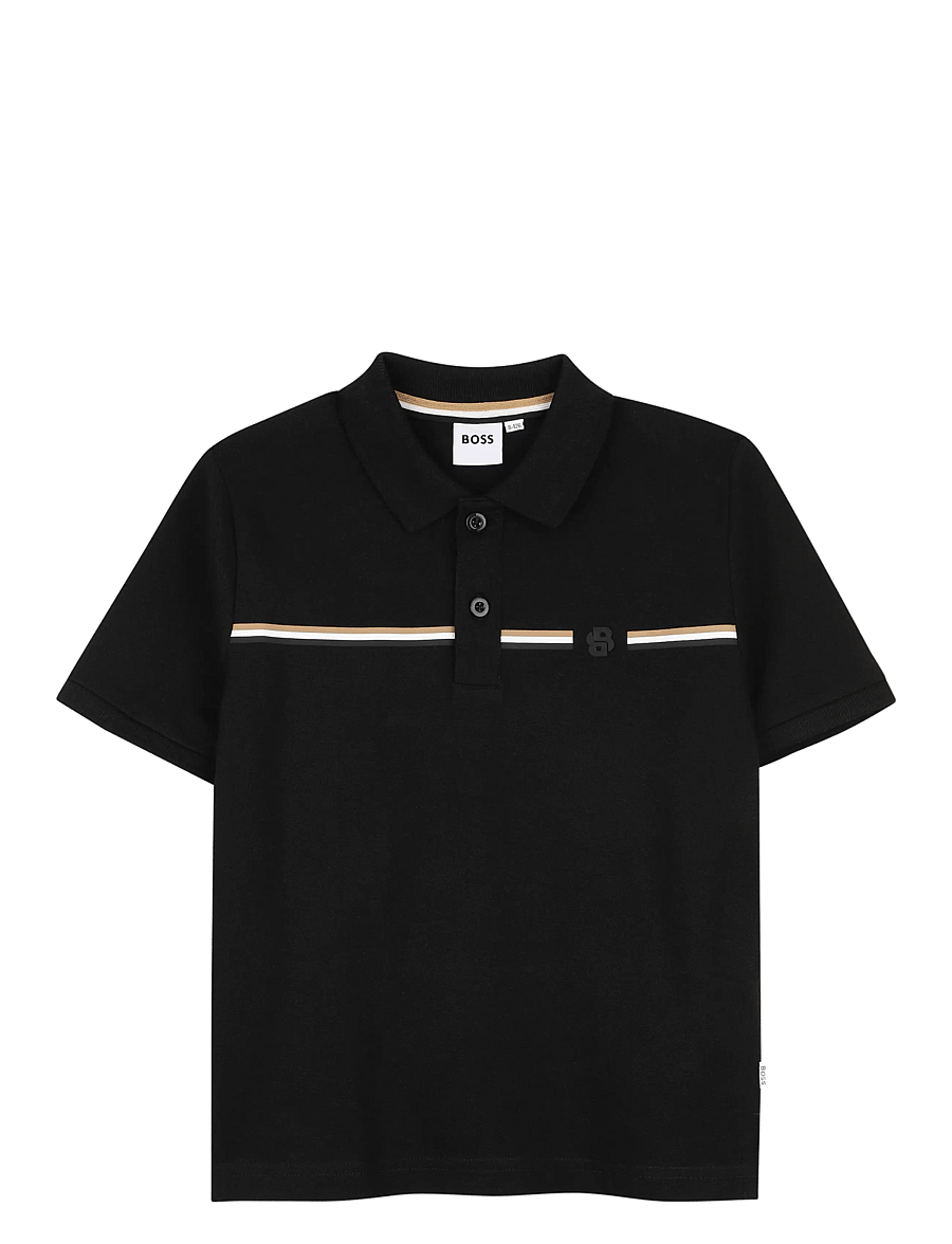 BOSS - SHORT SLEEVE POLO - kurzärmelig - black - 0