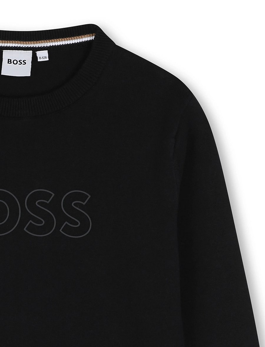 BOSS - PULLOVER - džemprid - black - 2