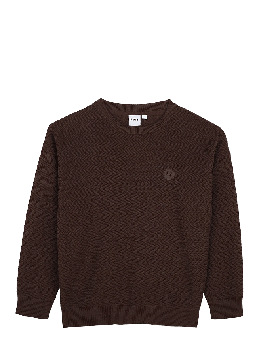 BOSS - PULLOVER - pullover - brown - 0