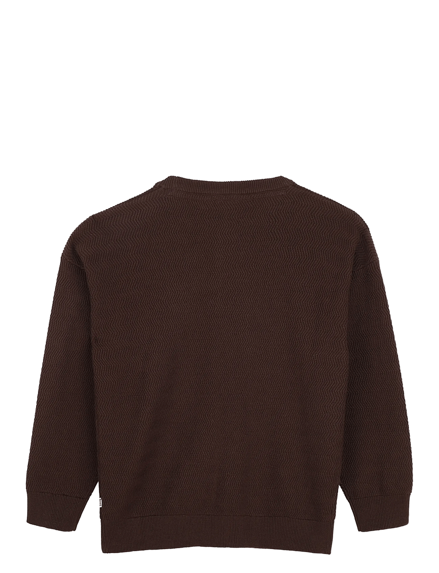 BOSS - PULLOVER - pullover - brown - 1