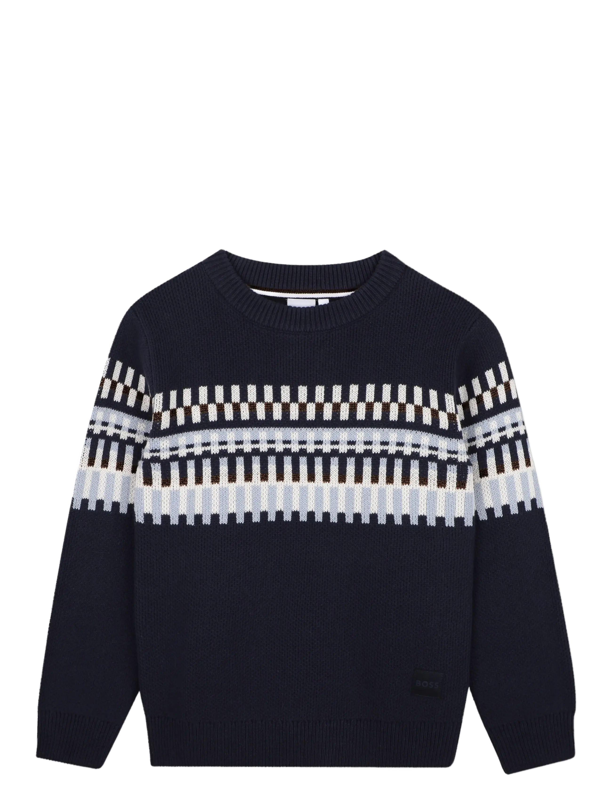 BOSS PULLOVER - Kleidung - NAVY / navy