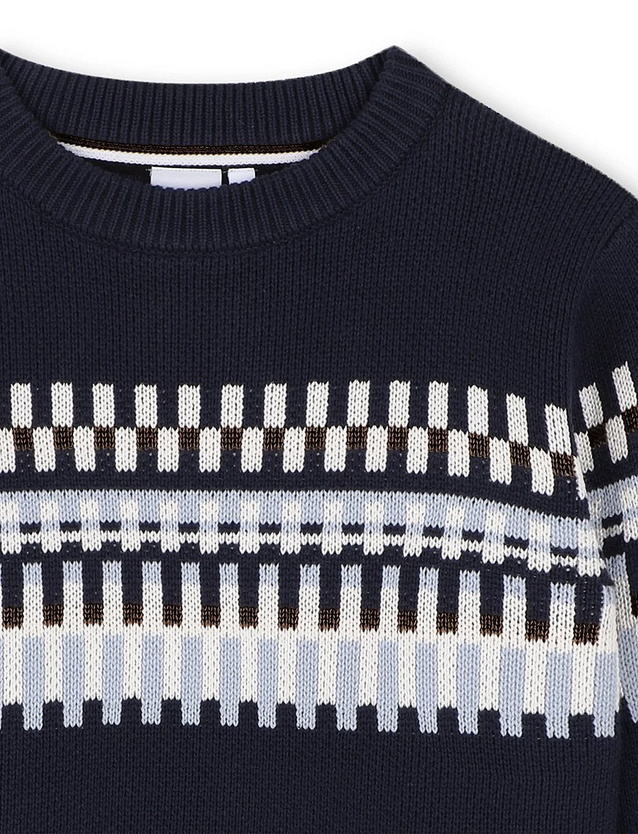 BOSS - PULLOVER - pullover - navy - 3