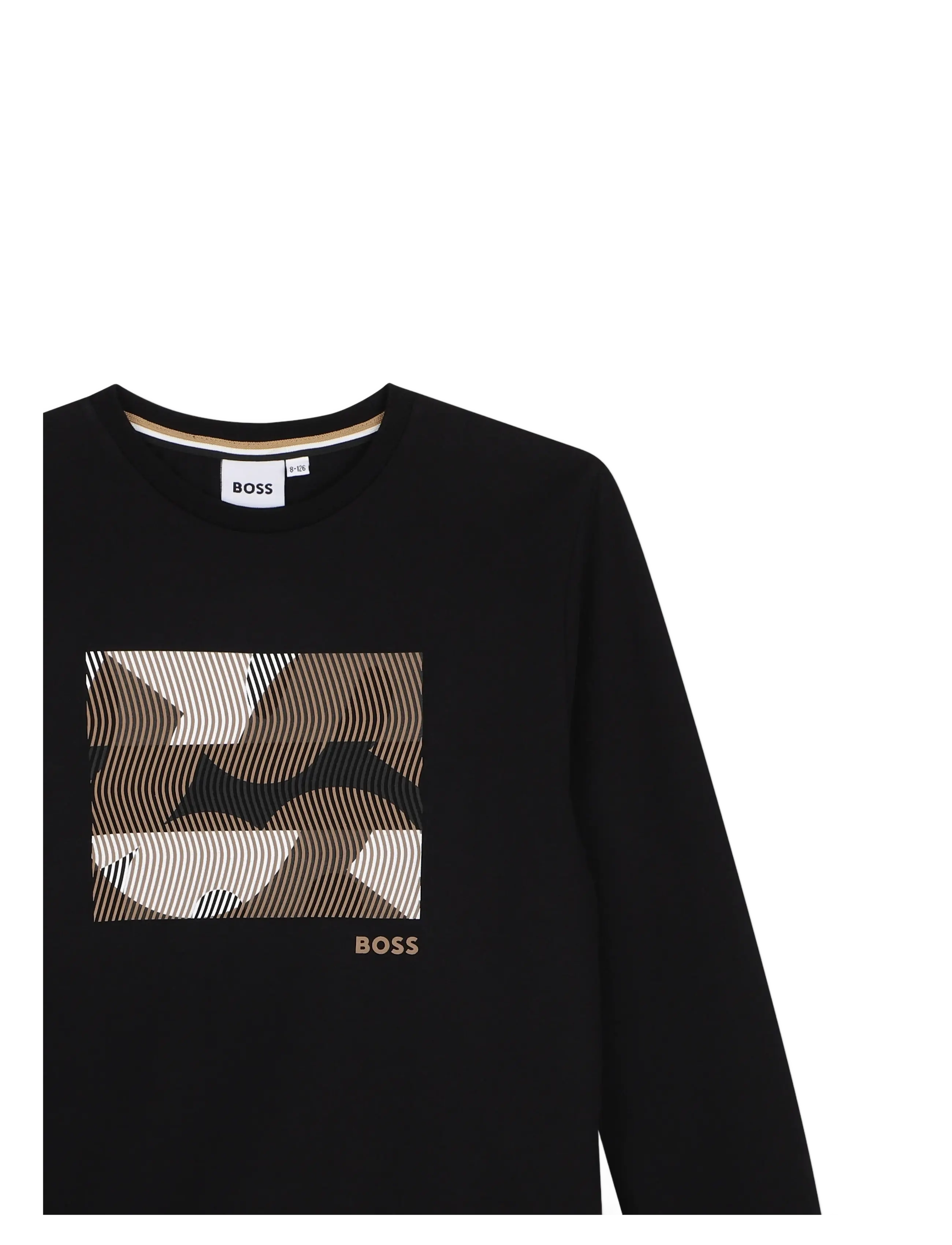 BOSS - LONG SLEEVE T-SHIRT - langärmelig - black - 2