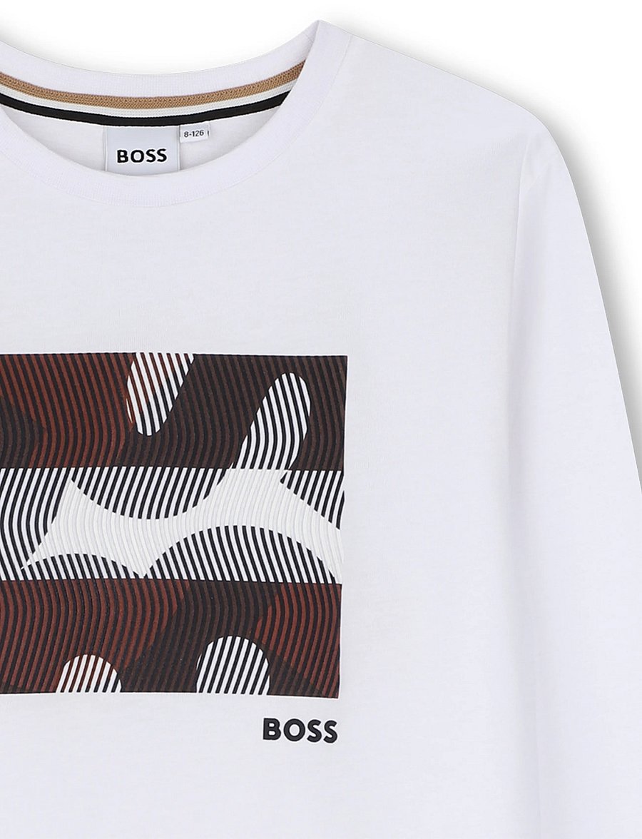 BOSS - LONG SLEEVE T-SHIRT - langärmelig - white - 3