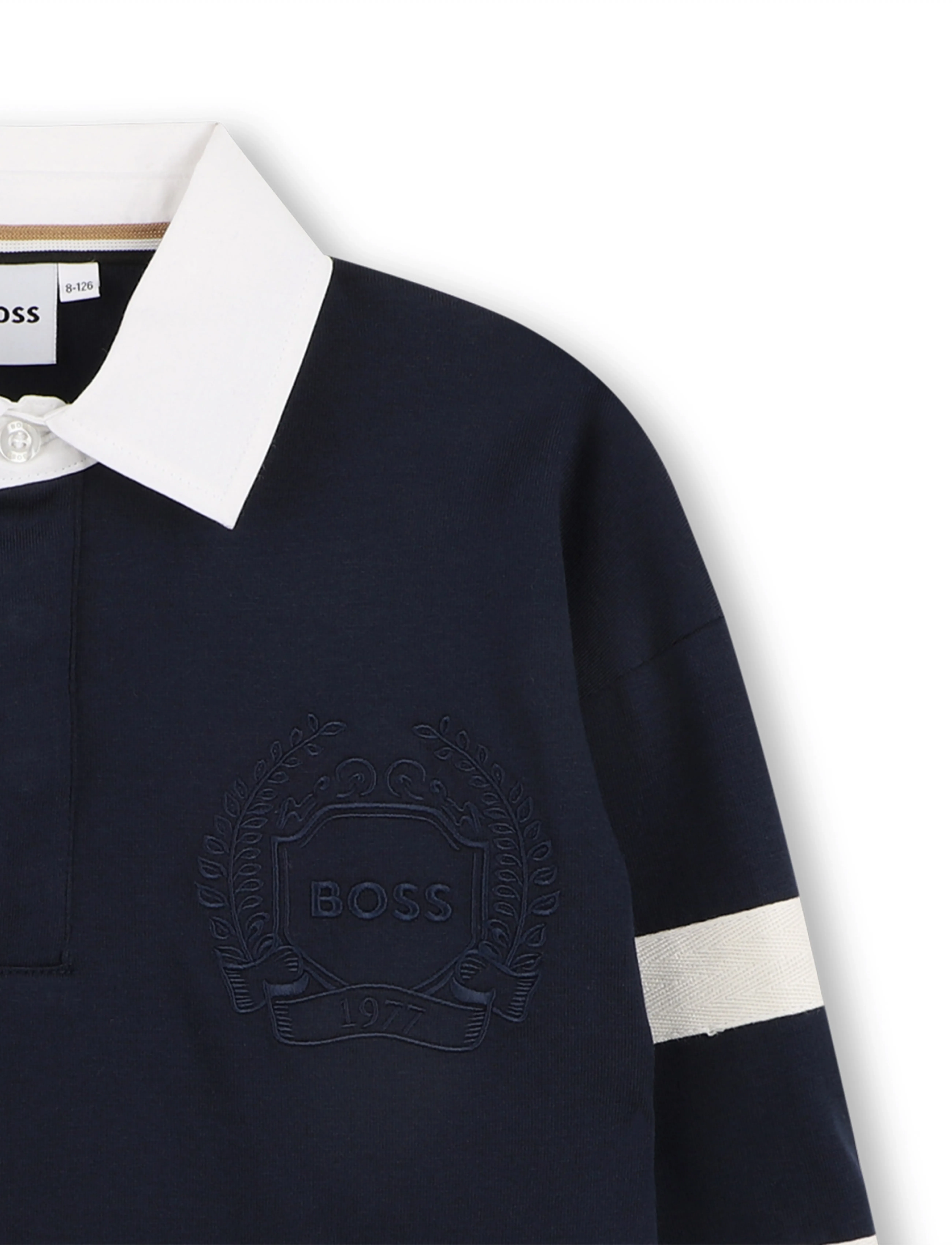 BOSS - LONG SLEEVE POLO - navy - 4