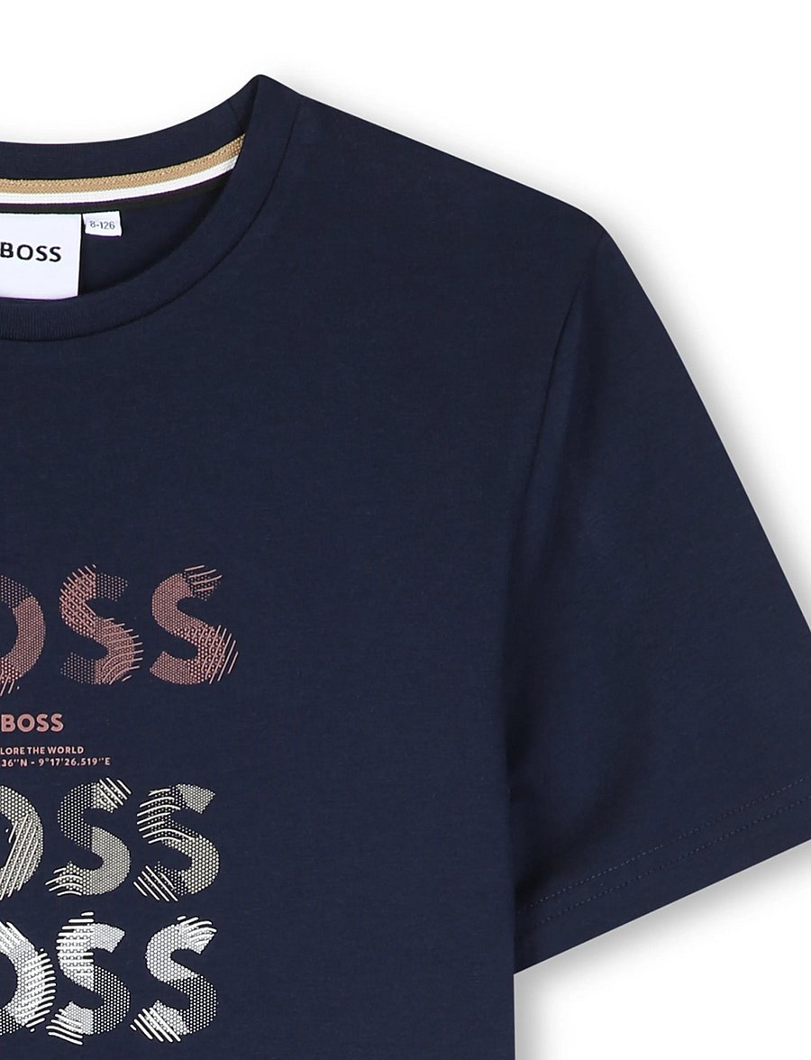 BOSS - SHORT SLEEVES TEE-SHIRT - kurzärmelige - navy - 2