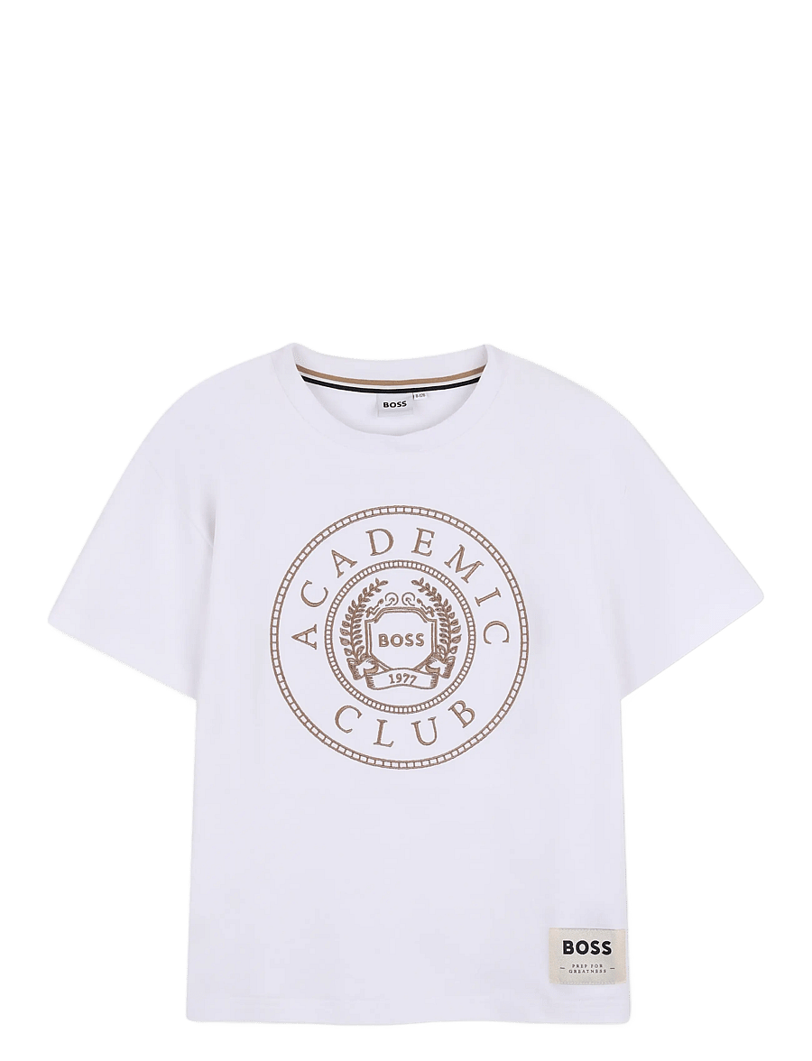 BOSS - SHORT SLEEVES TEE-SHIRT - lühikeste varrukatega t-särgid - white - 1