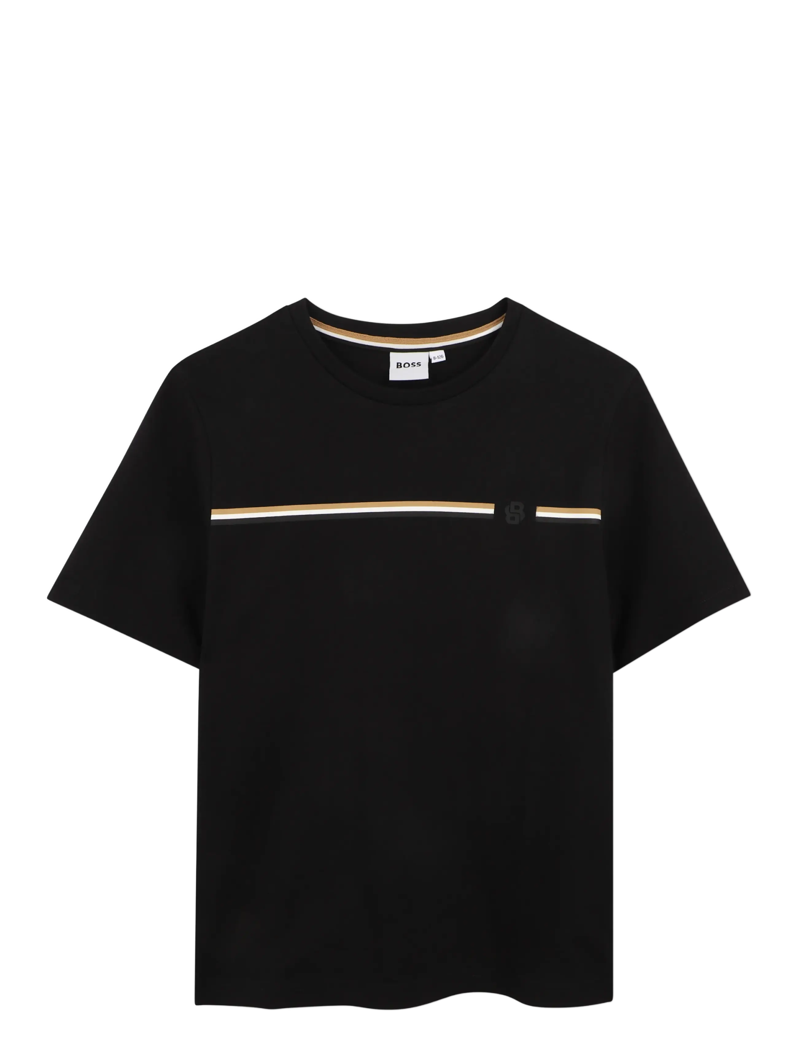 BOSS SHORT SLEEVES TEE-SHIRT - Kurzärmelige - BLACK / black
