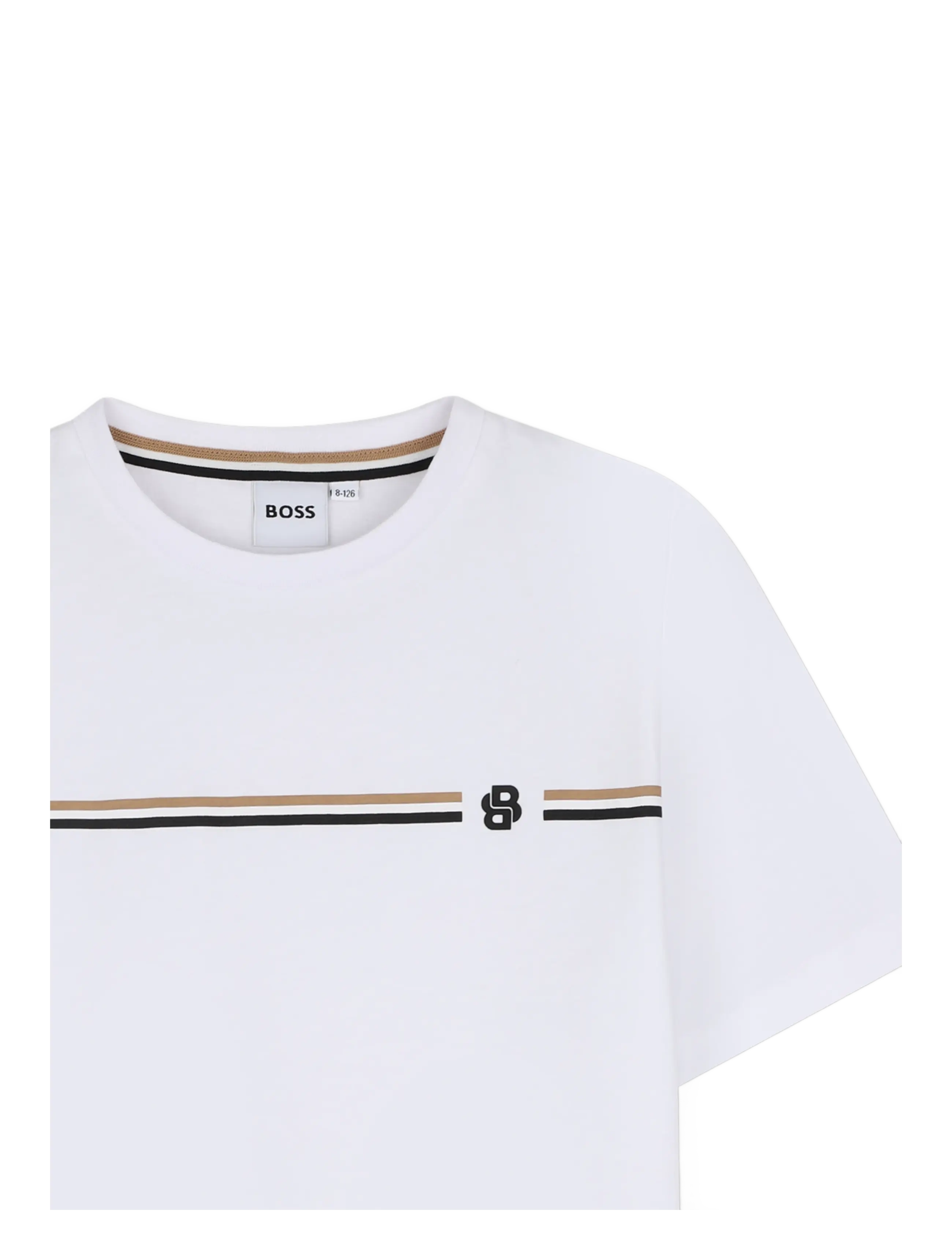 BOSS - SHORT SLEEVES TEE-SHIRT - lühikeste varrukatega t-särgid - white - 2
