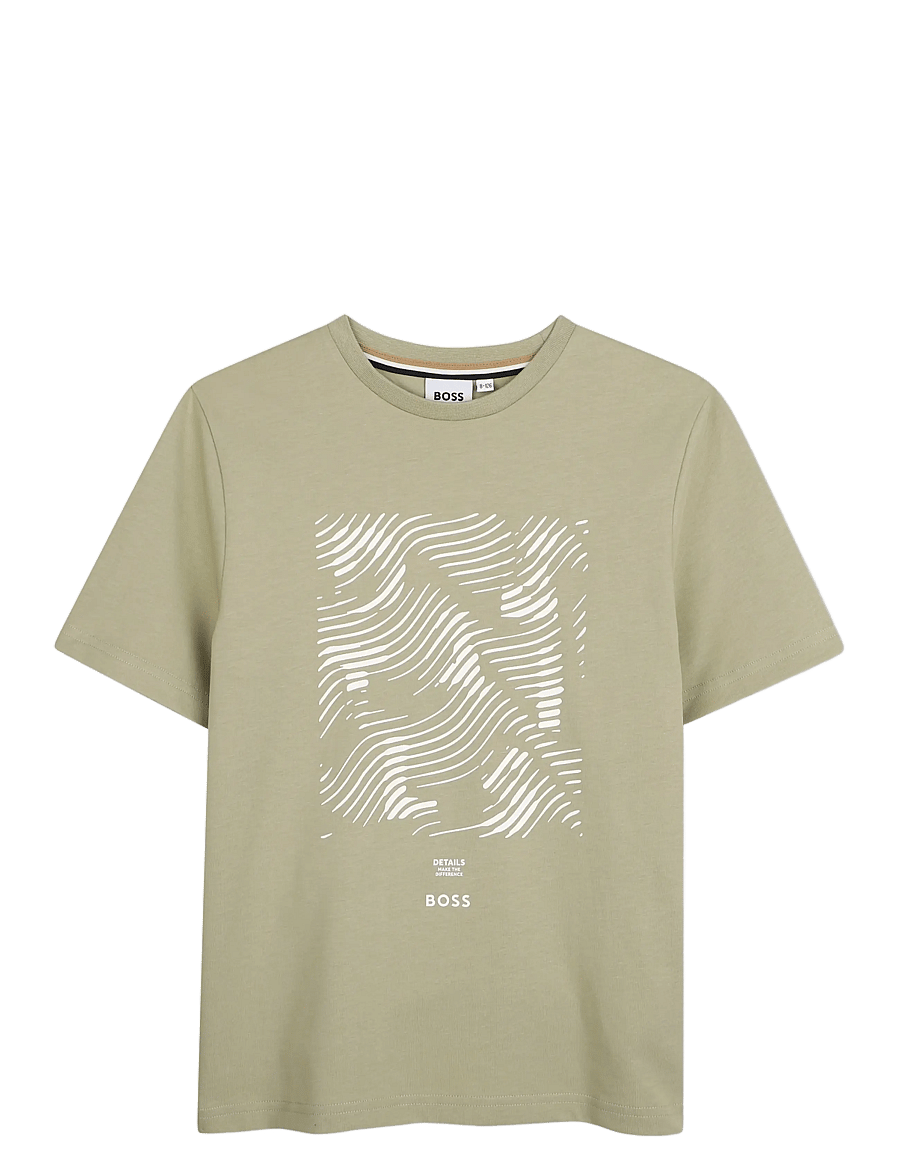 BOSS - SHORT SLEEVES TEE-SHIRT - kurzärmelige - elm - 0