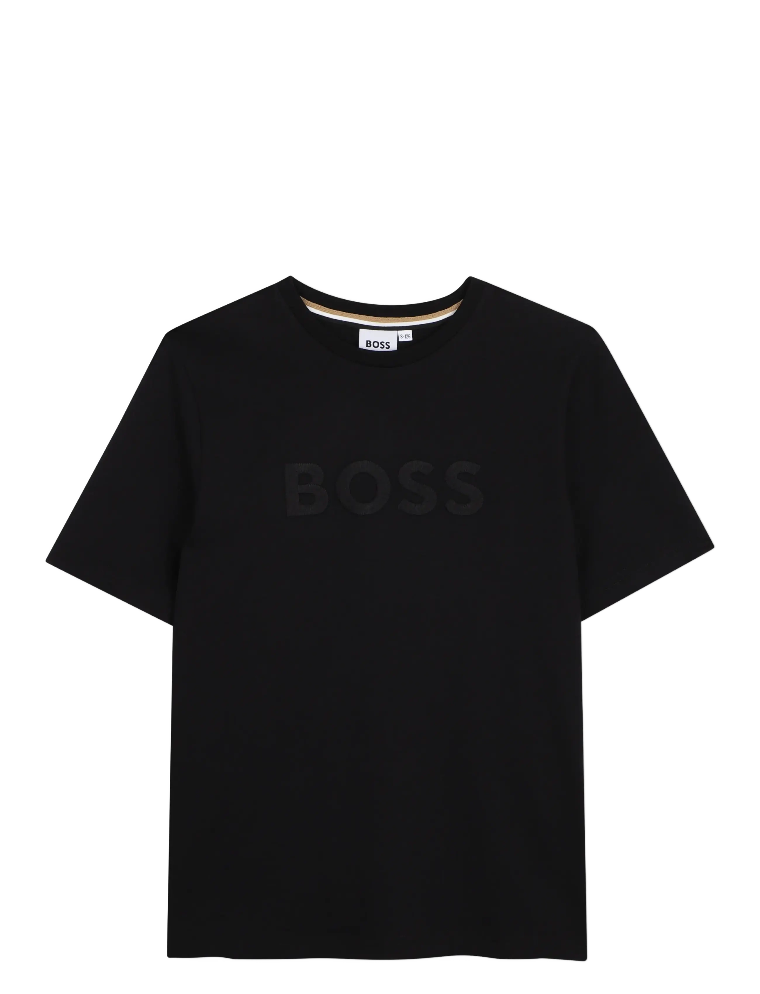 BOSS SHORT SLEEVES TEE-SHIRT - T-särgid - BLACK / black