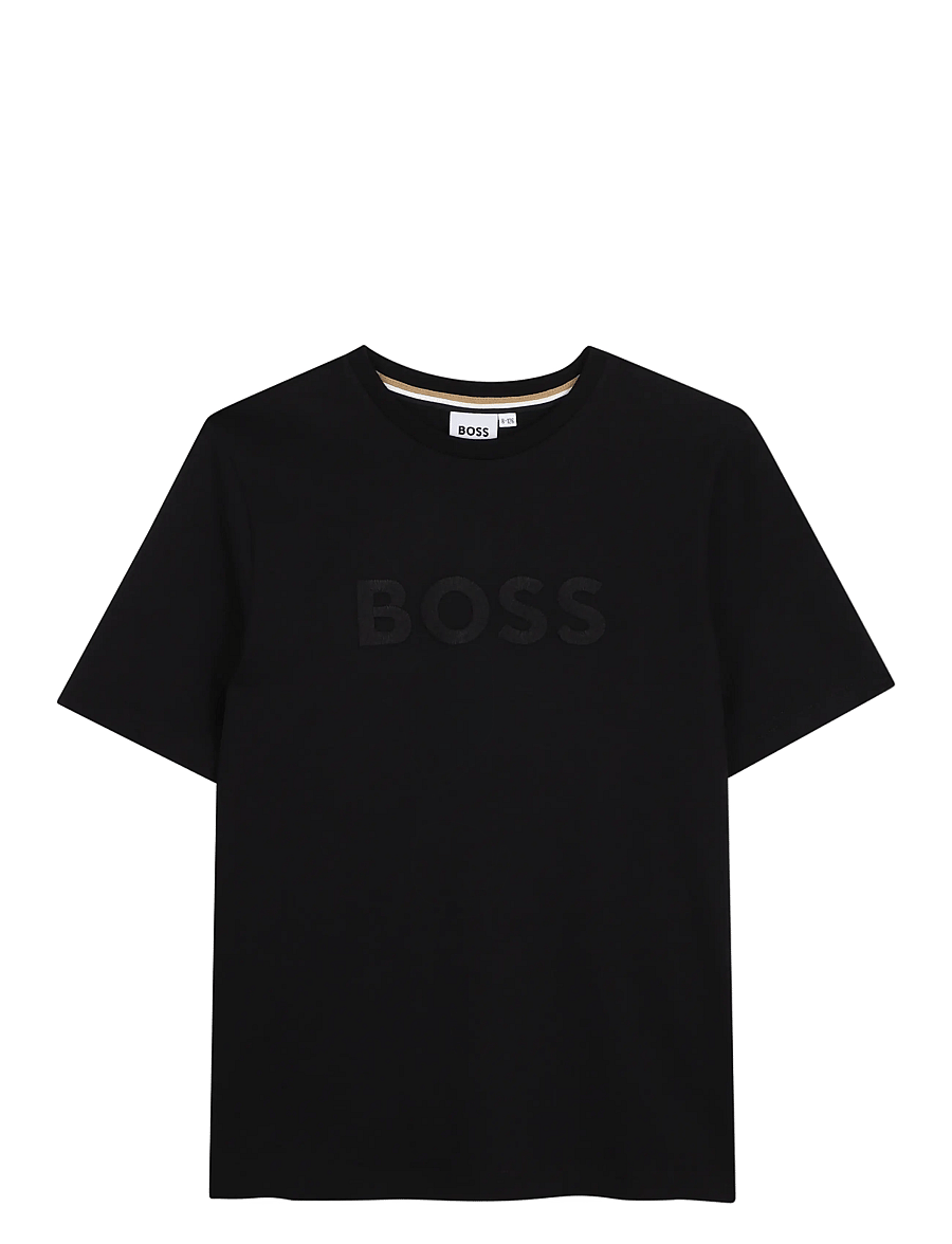 BOSS - SHORT SLEEVES TEE-SHIRT - lühikeste varrukatega t-särgid - black - 0