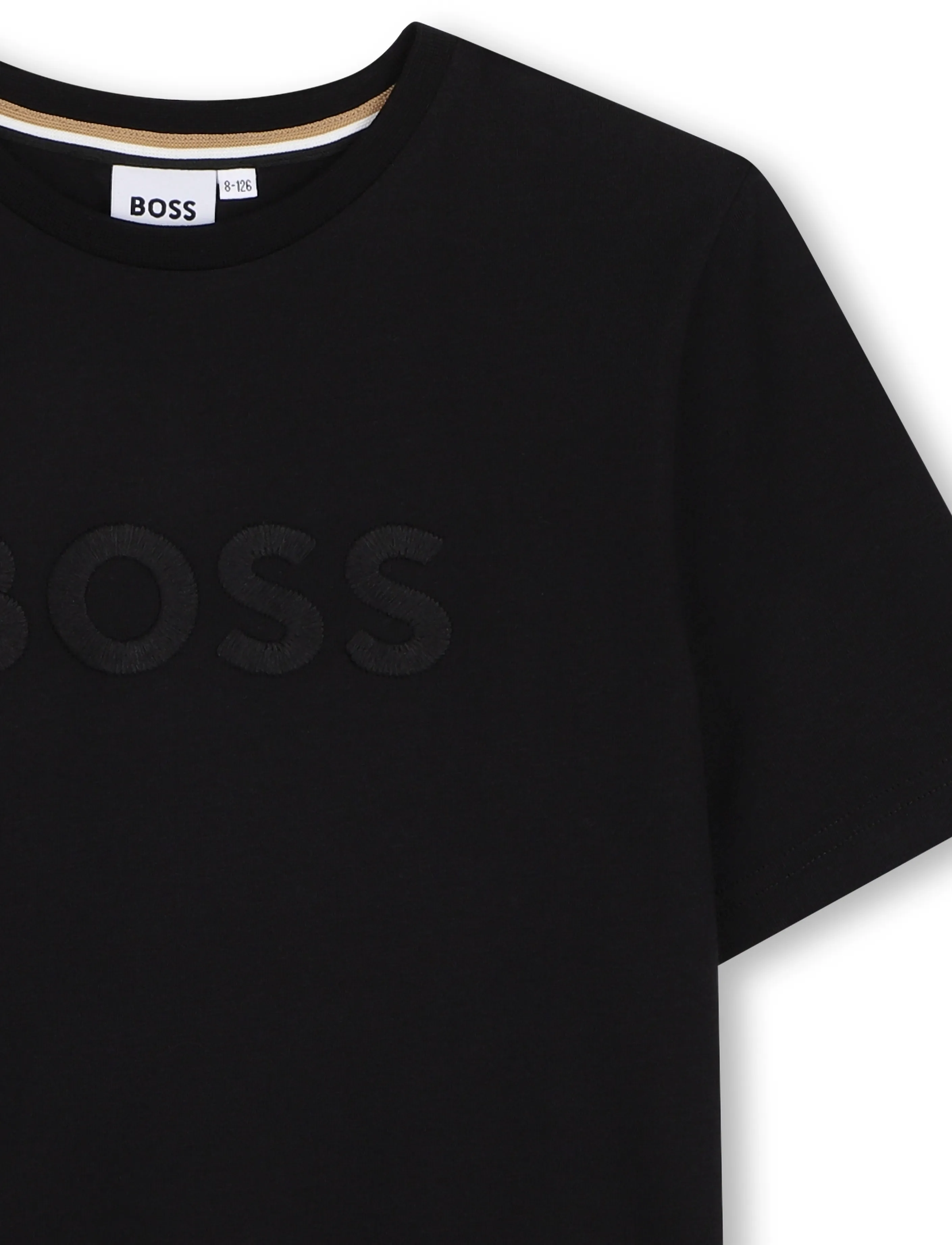 BOSS - SHORT SLEEVES TEE-SHIRT - lühikeste varrukatega t-särgid - black - 2