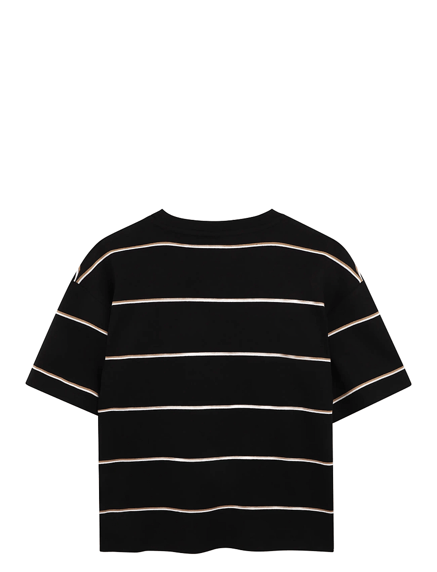 BOSS - SHORT SLEEVES TEE-SHIRT - lühikeste varrukatega t-särgid - black - 2