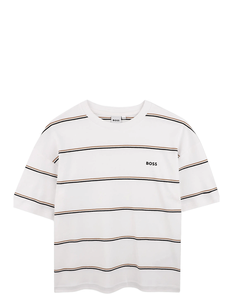 BOSS - SHORT SLEEVES TEE-SHIRT - lühikeste varrukatega t-särgid - white - 0