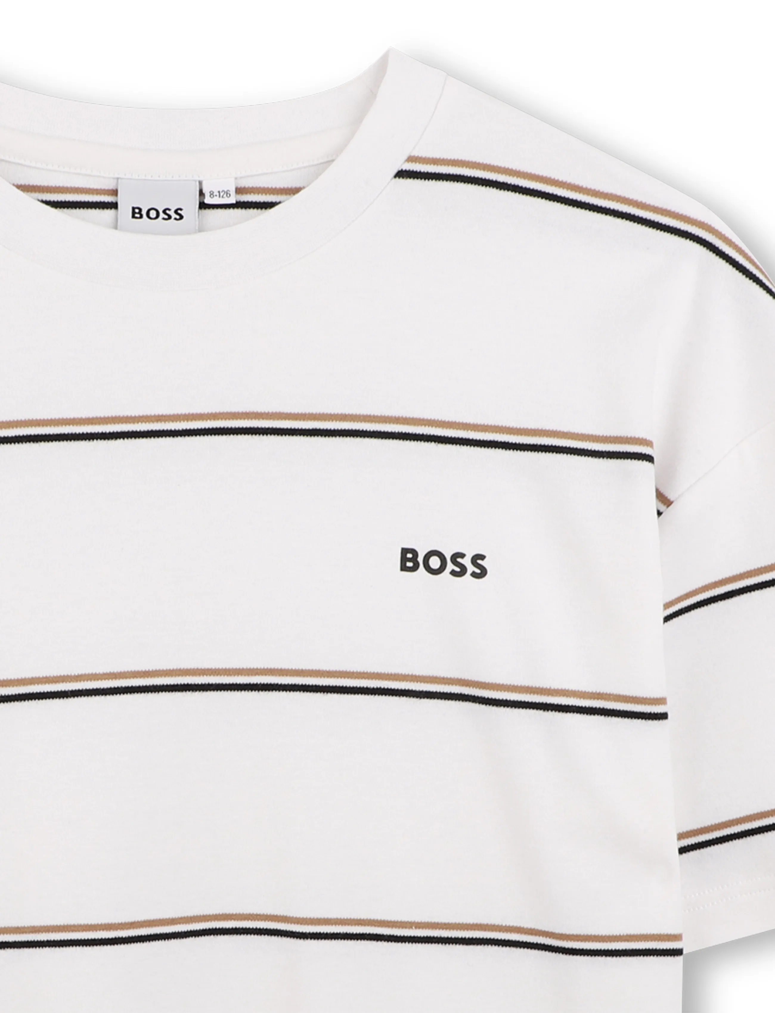 BOSS - SHORT SLEEVES TEE-SHIRT - lühikeste varrukatega t-särgid - white - 2