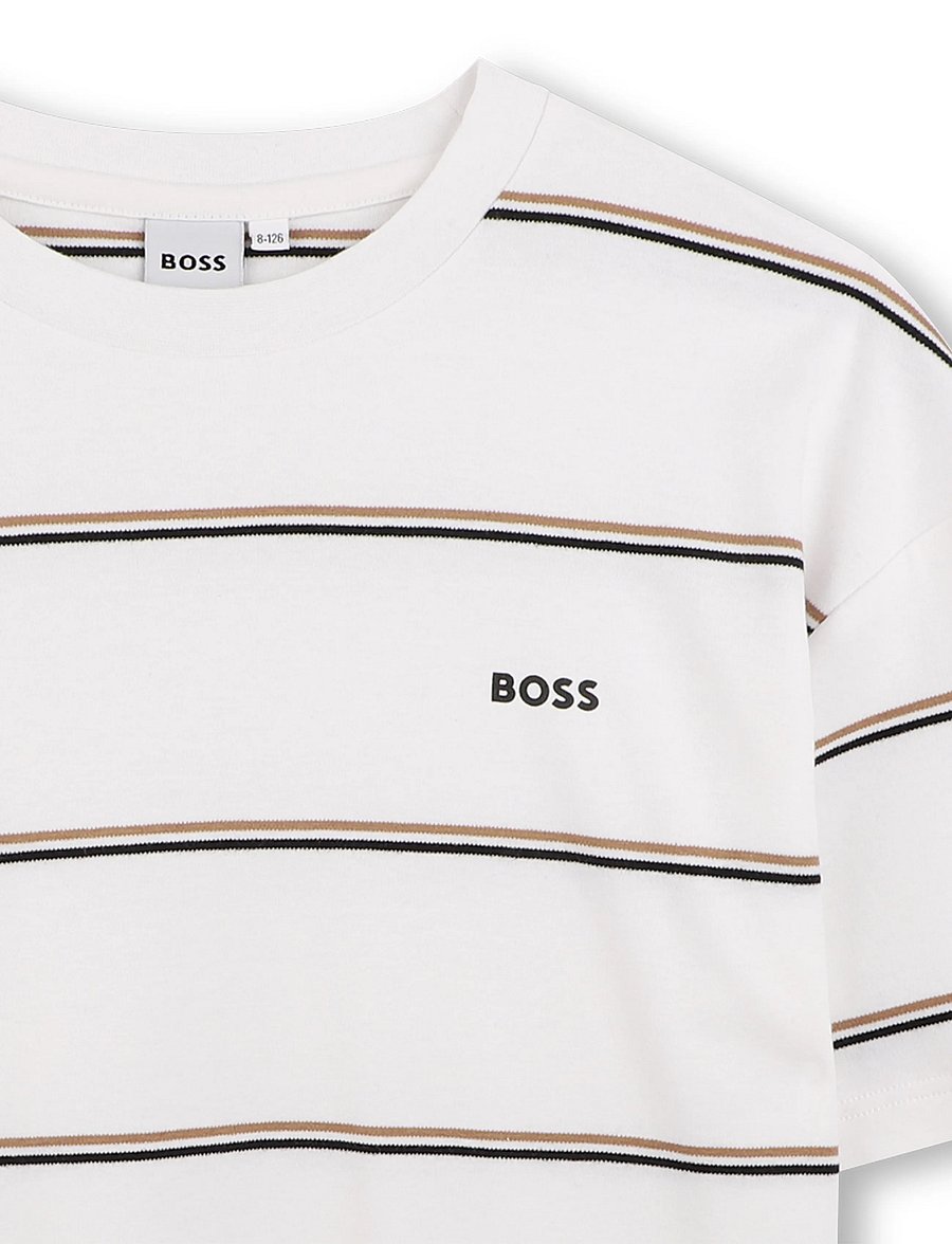 BOSS - SHORT SLEEVES TEE-SHIRT - lühikeste varrukatega t-särgid - white - 2