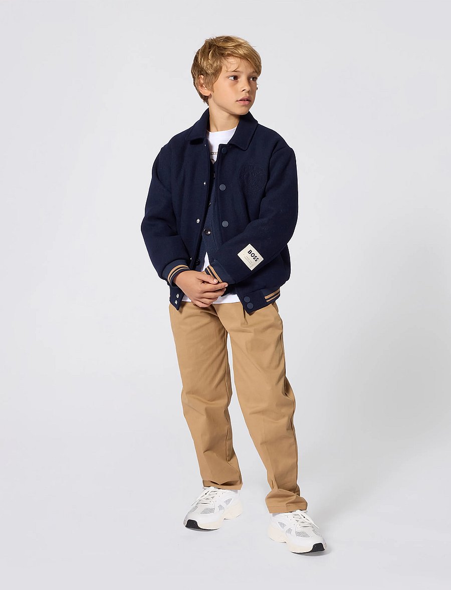 BOSS - JACKET - bomberjacken - navy - 0