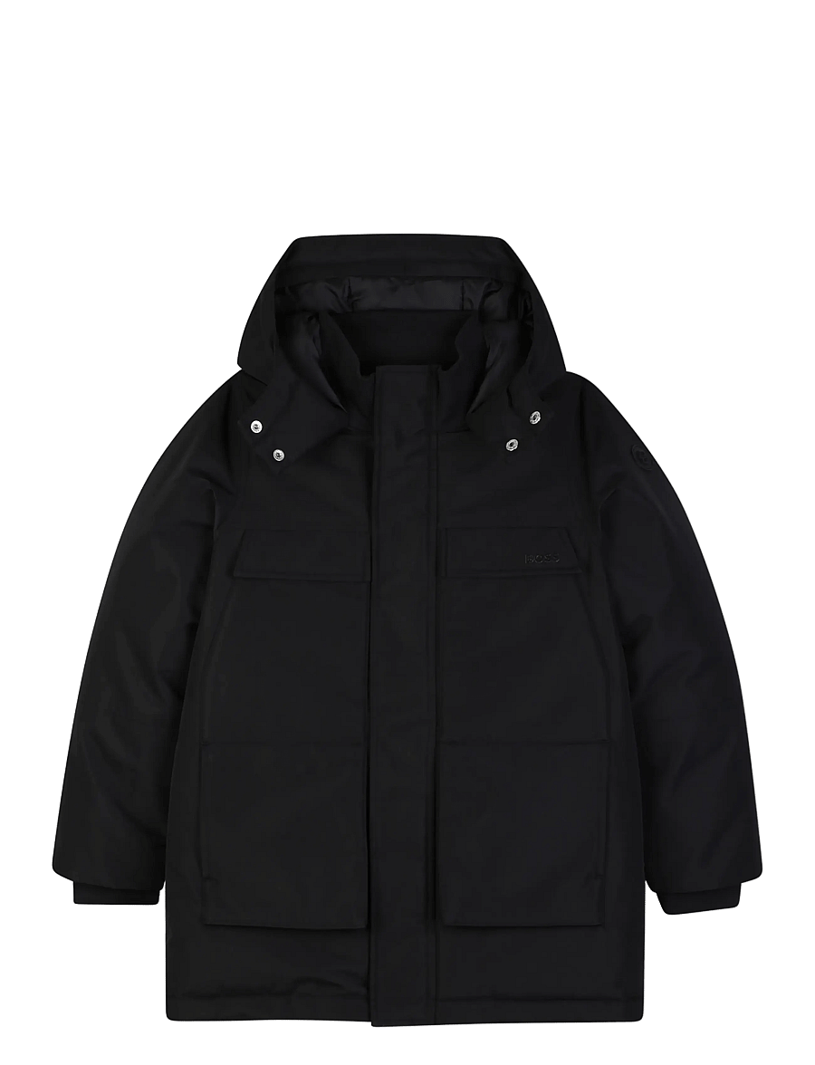 BOSS - PARKA - daunen- und steppjacken - black - 0