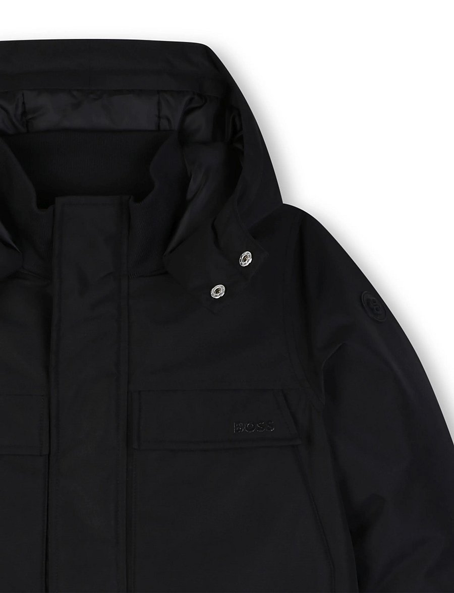 BOSS - PARKA - daunen- und steppjacken - black - 2