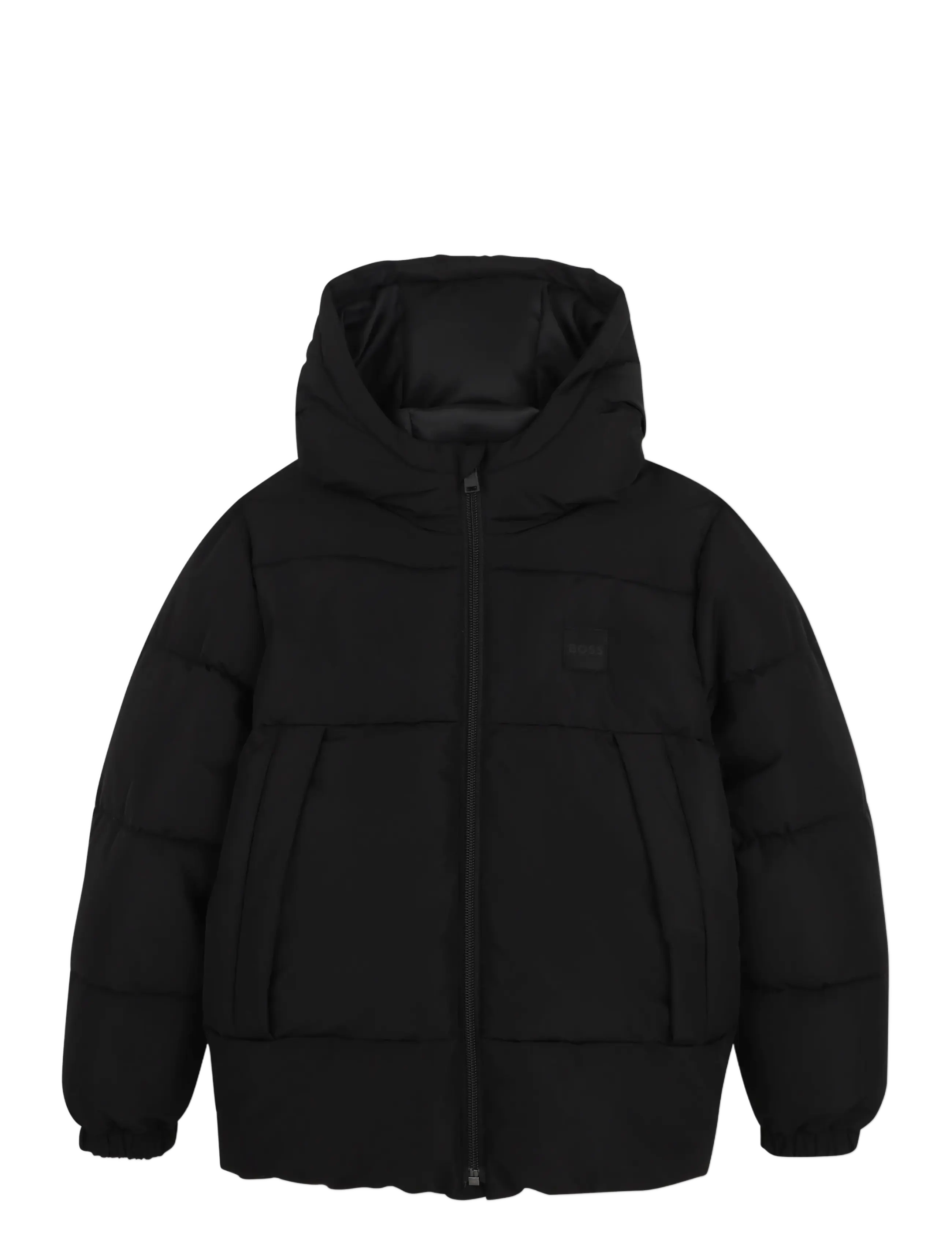 BOSS Puffer Jacket, 140, Jackets & Coats, Schwarz - Padded, Kinder
