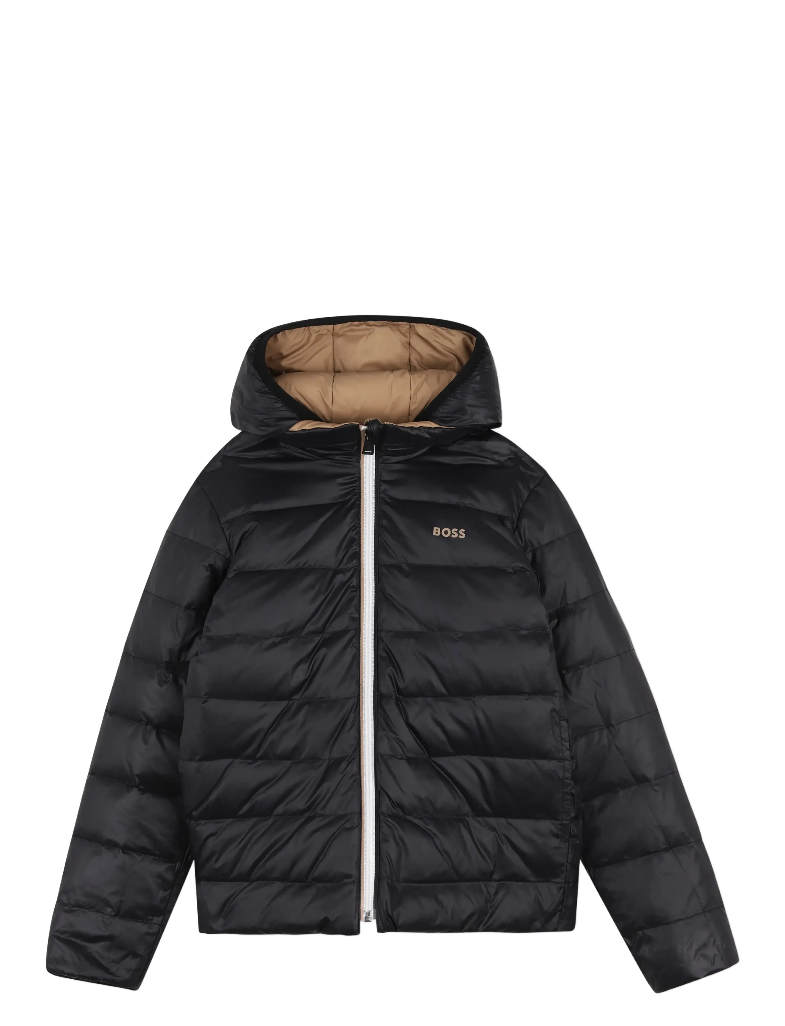 BOSS - REVERSIBLE PUFFER JACKET - cookie - 2