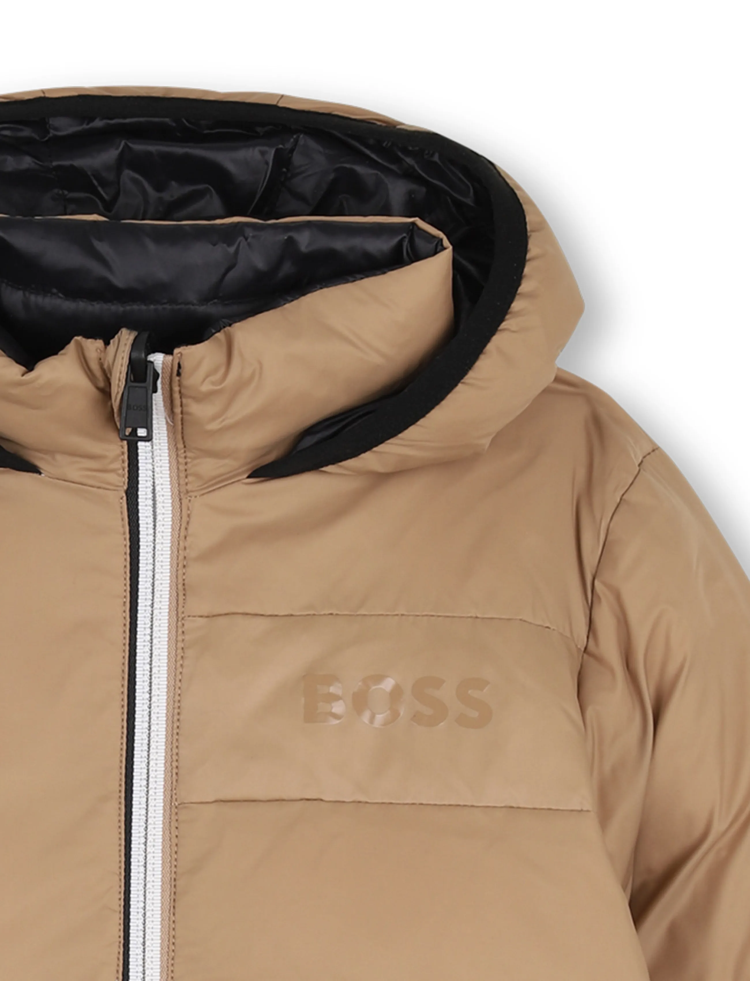 BOSS - REVERSIBLE PUFFER JACKET - cookie - 5