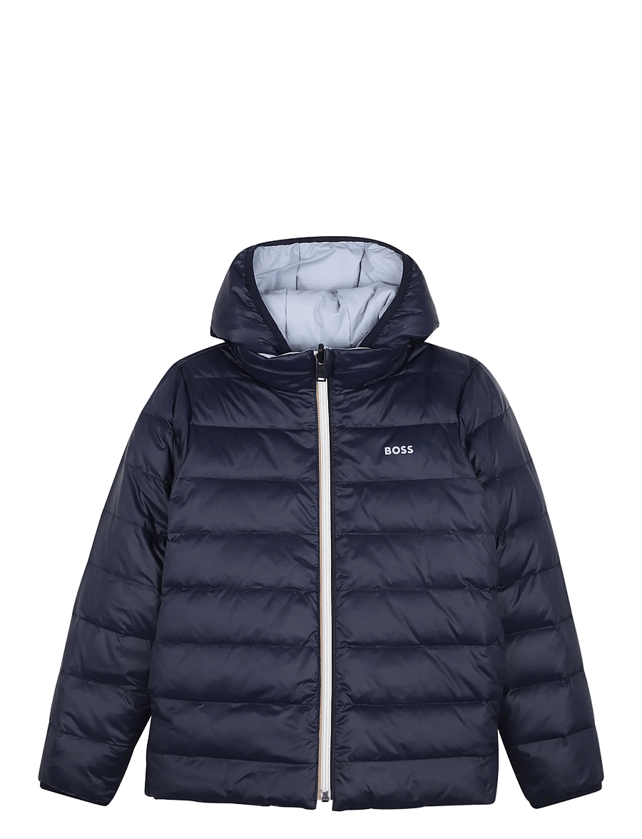 BOSS - REVERSIBLE PUFFER JACKET - soojad ja polsterdatud - pale blue - 0