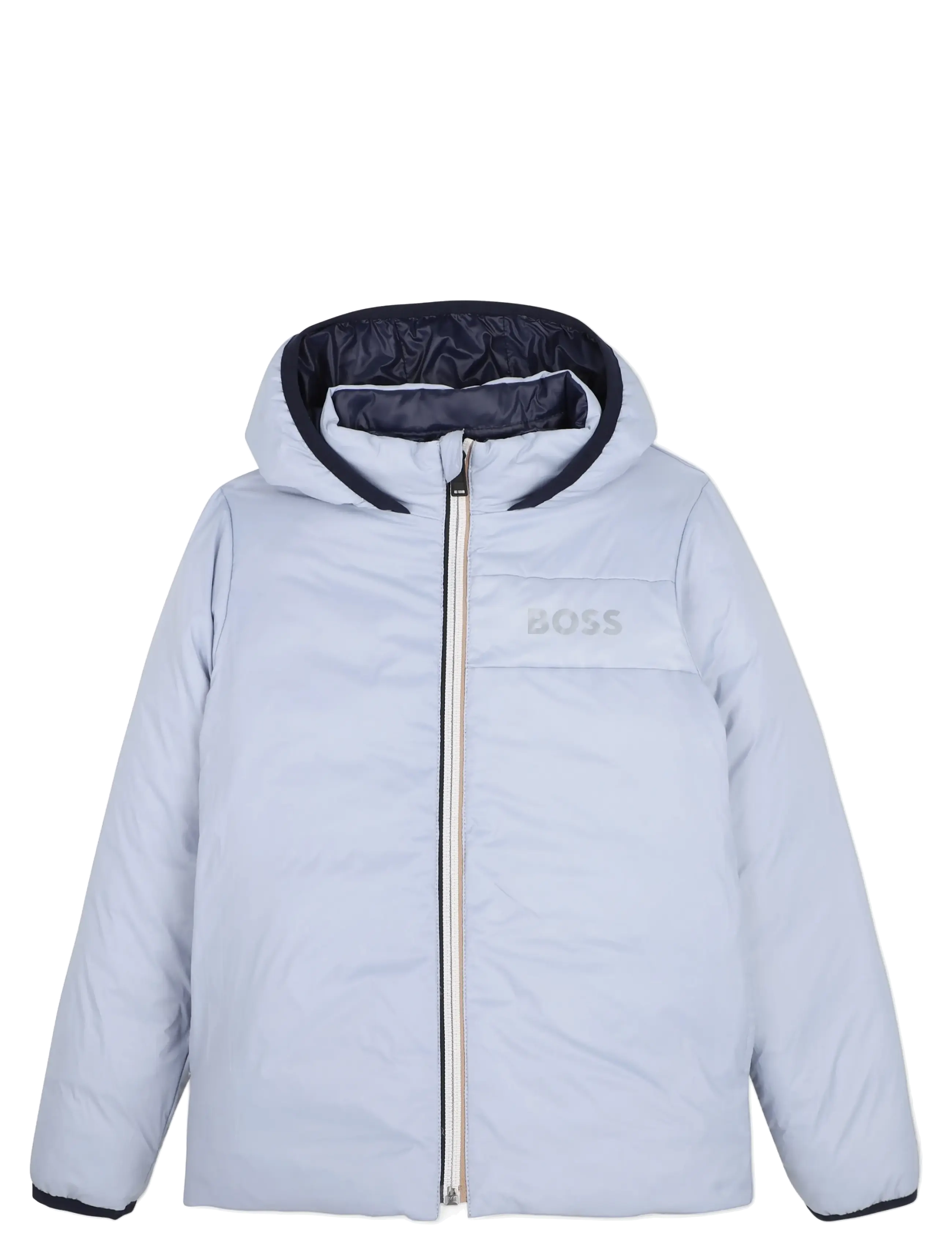 BOSS - REVERSIBLE PUFFER JACKET - pale blue - 2