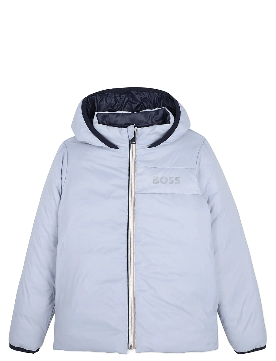 BOSS - REVERSIBLE PUFFER JACKET - soojad ja polsterdatud - pale blue - 2