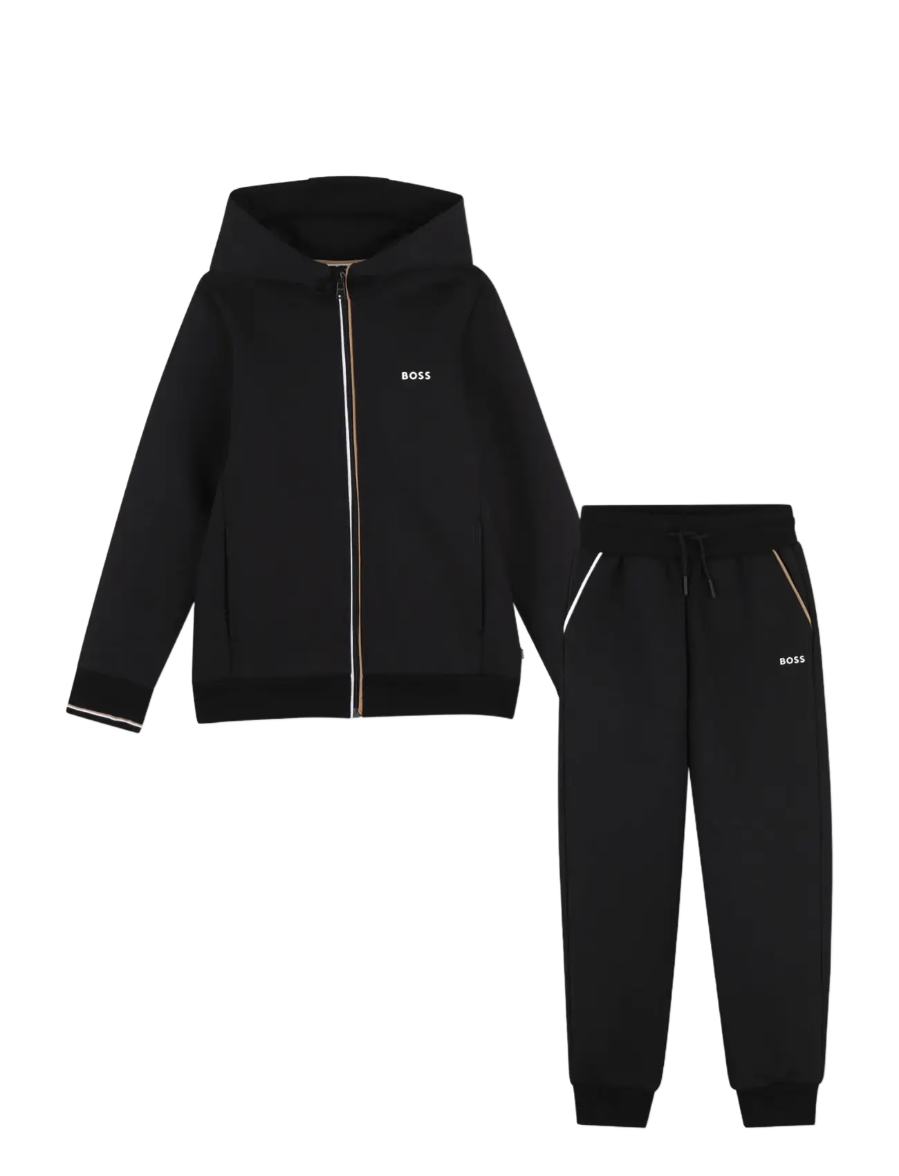 BOSS TRACK SUIT - Dressikomplektid - BLACK / black