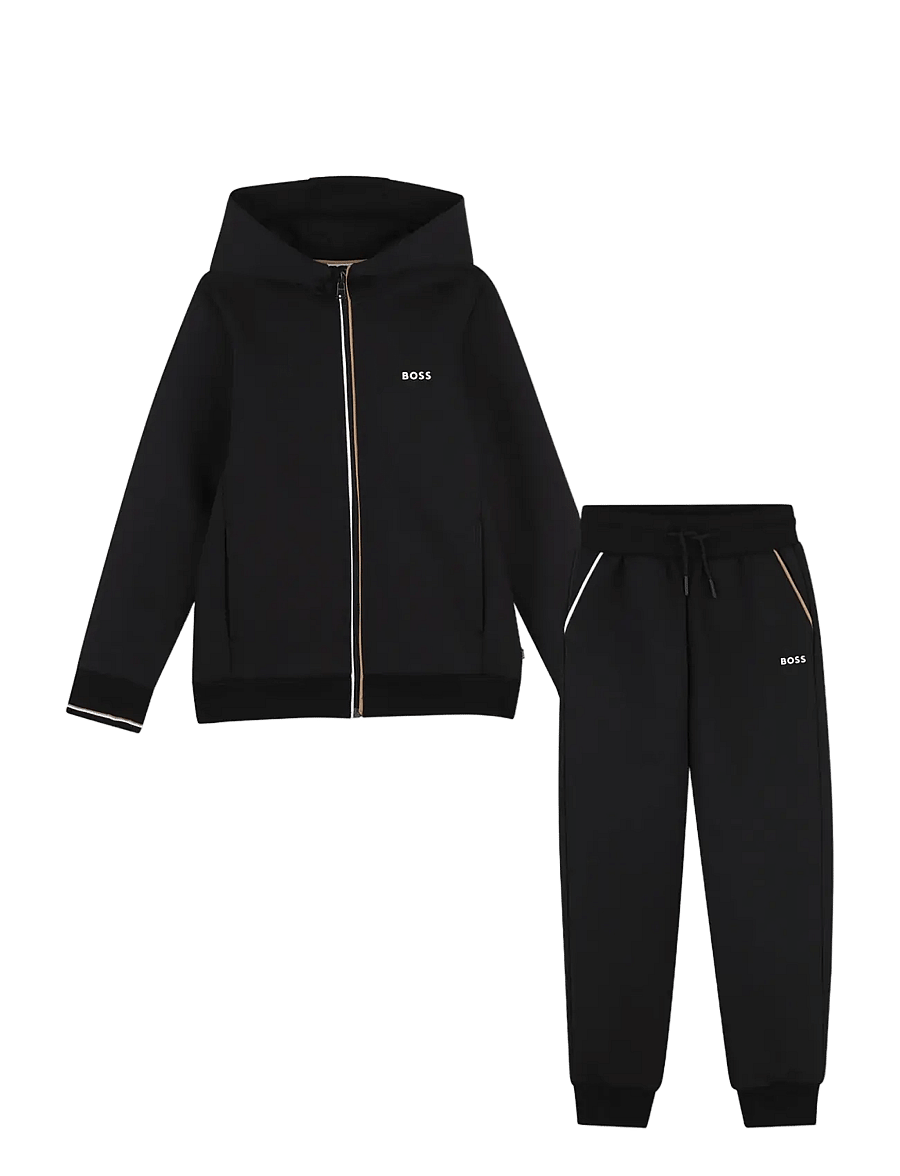 BOSS - TRACK SUIT - dressikomplektid - black - 0