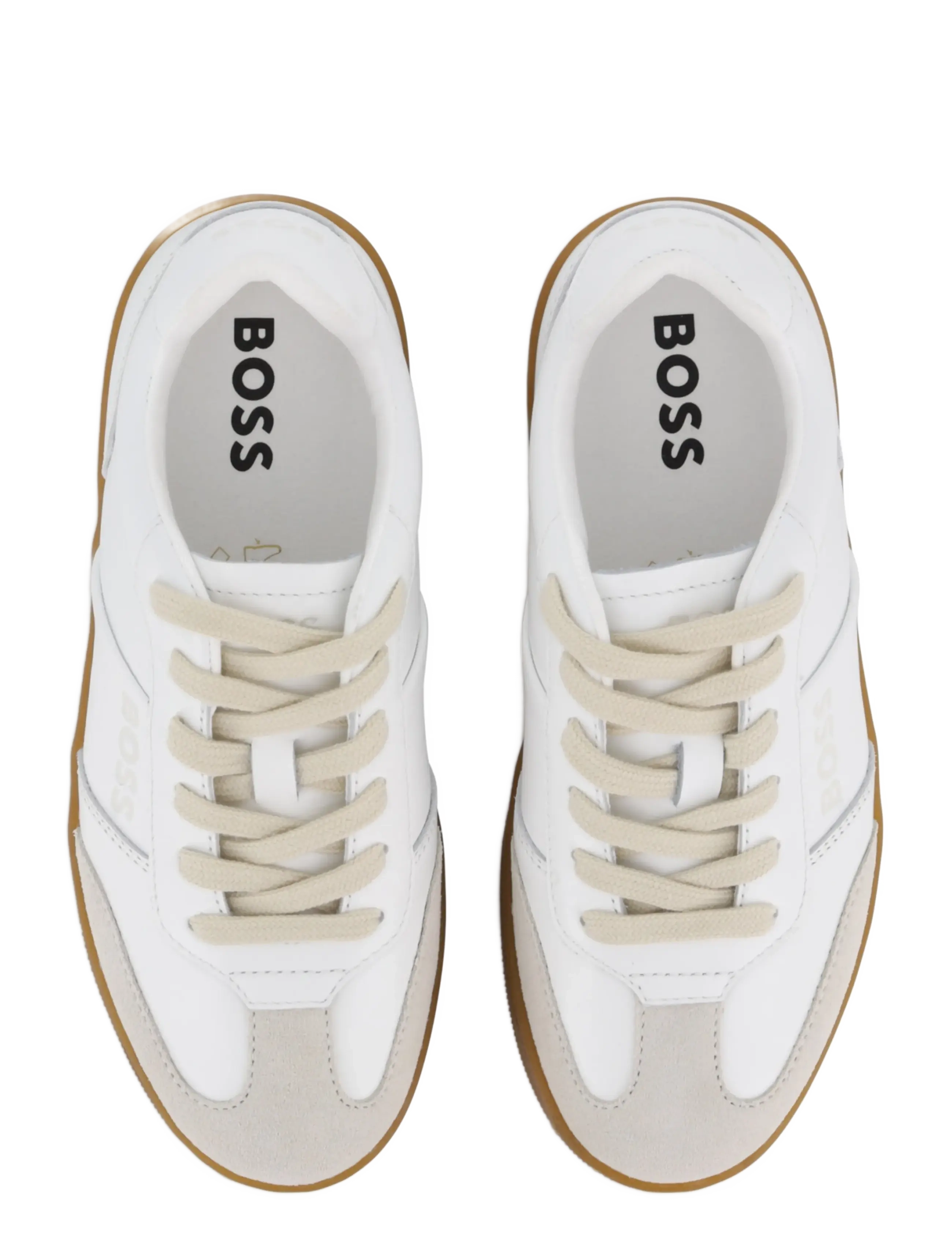 BOSS - TRAINERS - niedriger schnitt - white - 3