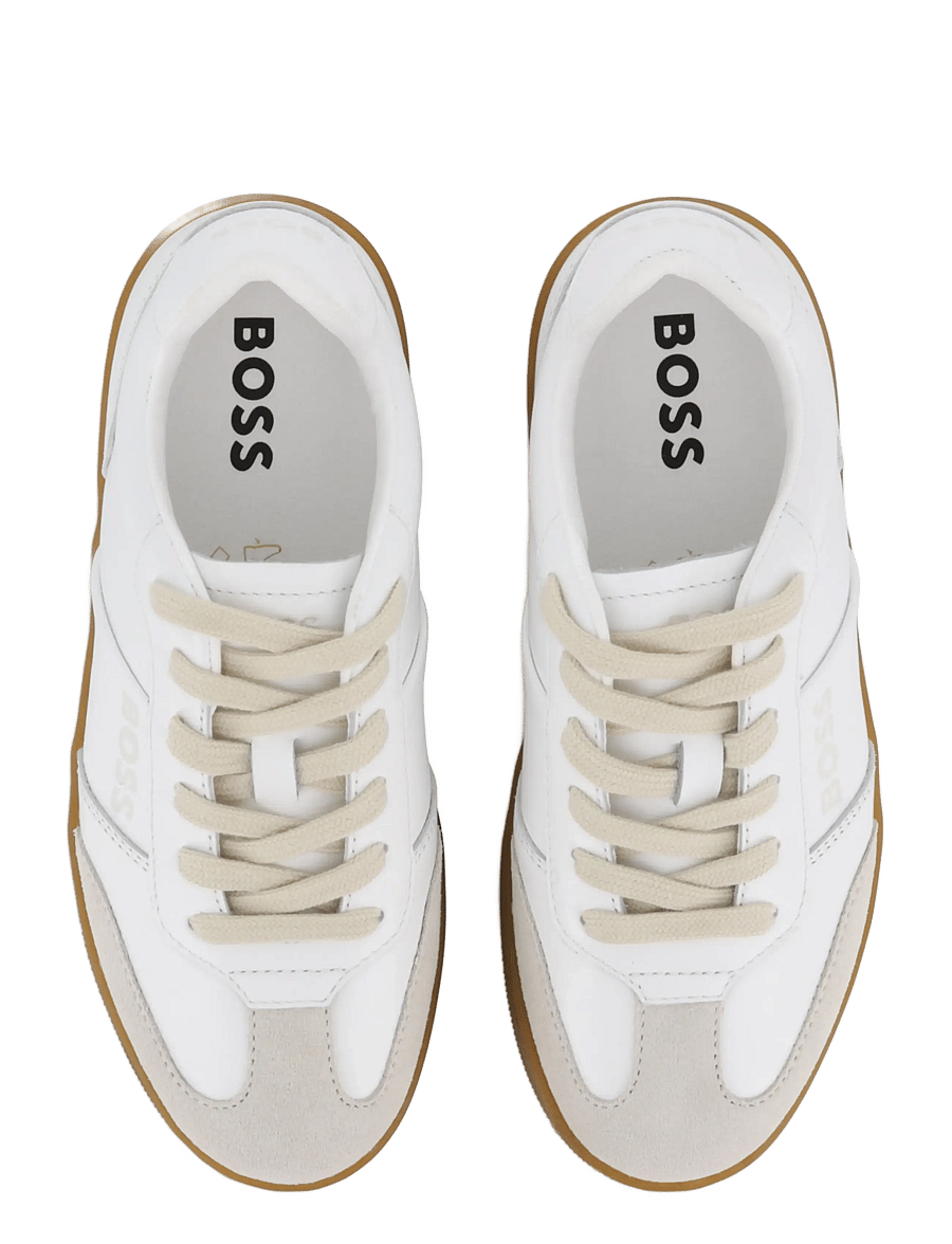BOSS - TRAINERS - niedriger schnitt - white - 3