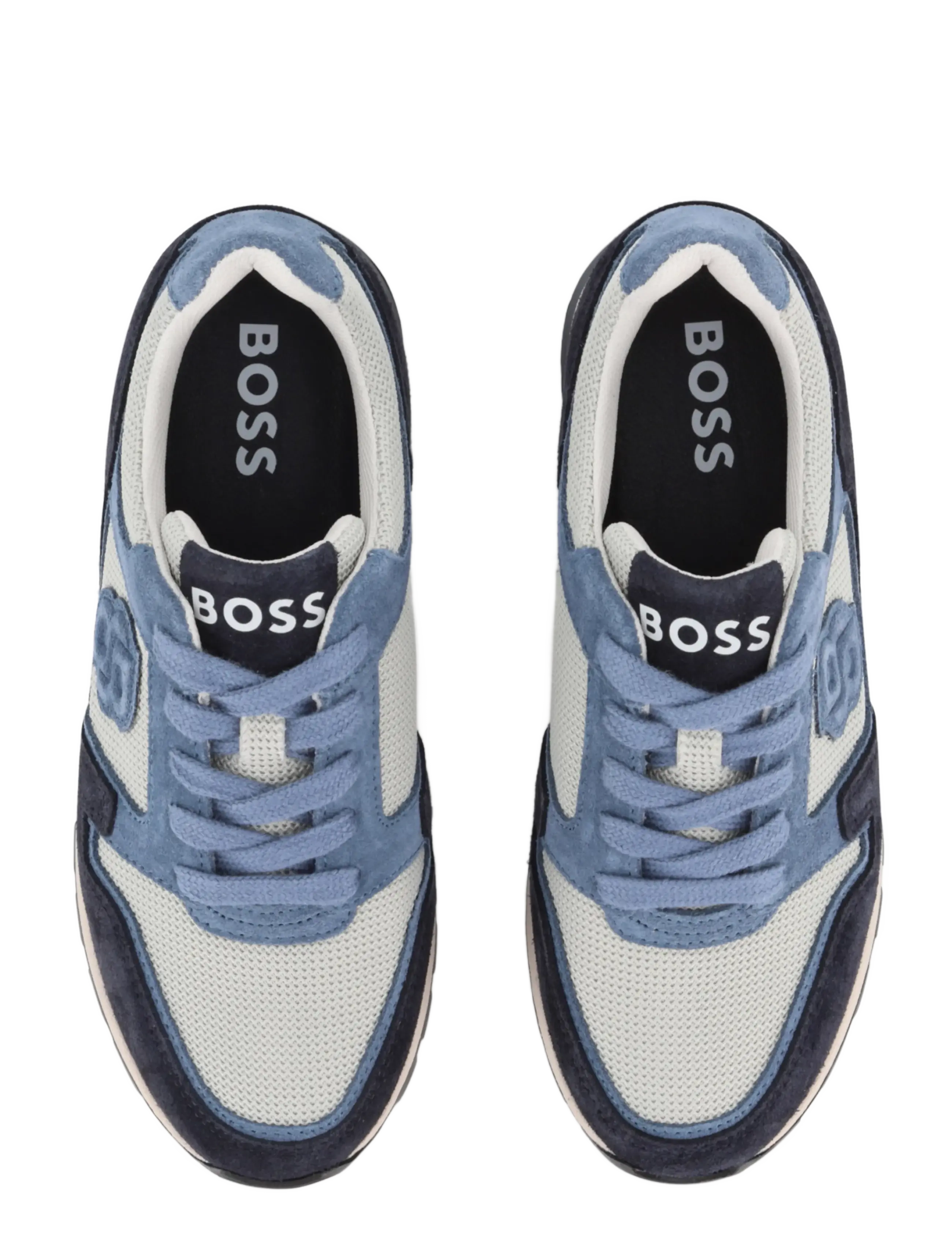 BOSS - TRAINERS - niedriger schnitt - navy - 2