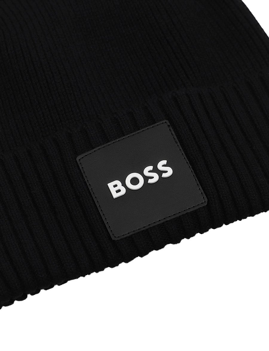 BOSS - PULL ON HAT - beanies - black - 2