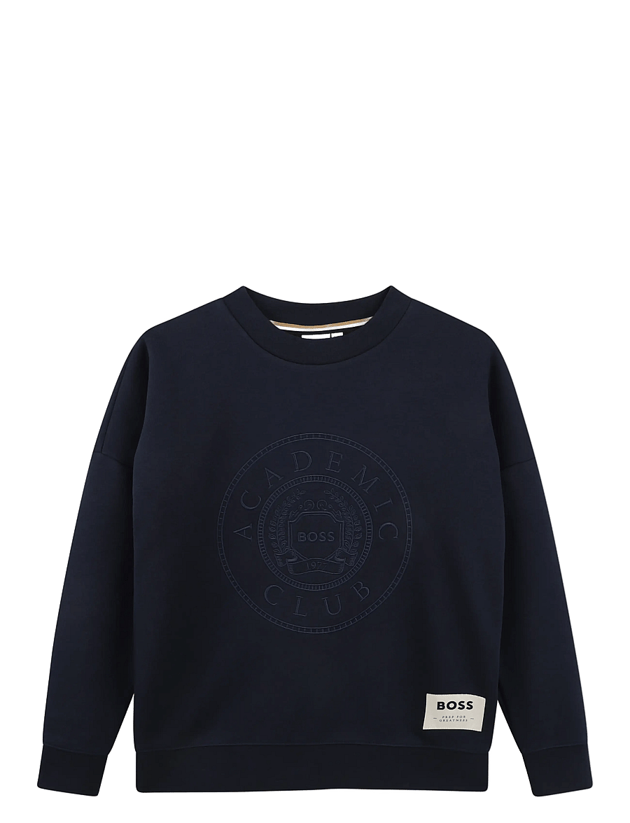 BOSS - SWEATSHIRT - sweatshirts - navy - 0