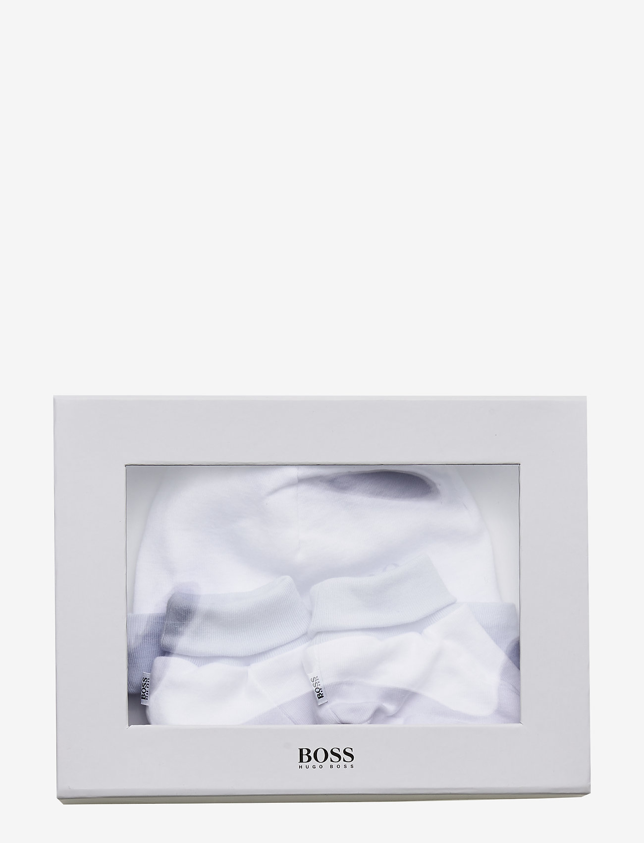 BOSS - PULL ON HAT+SLIPPERS - white - 1