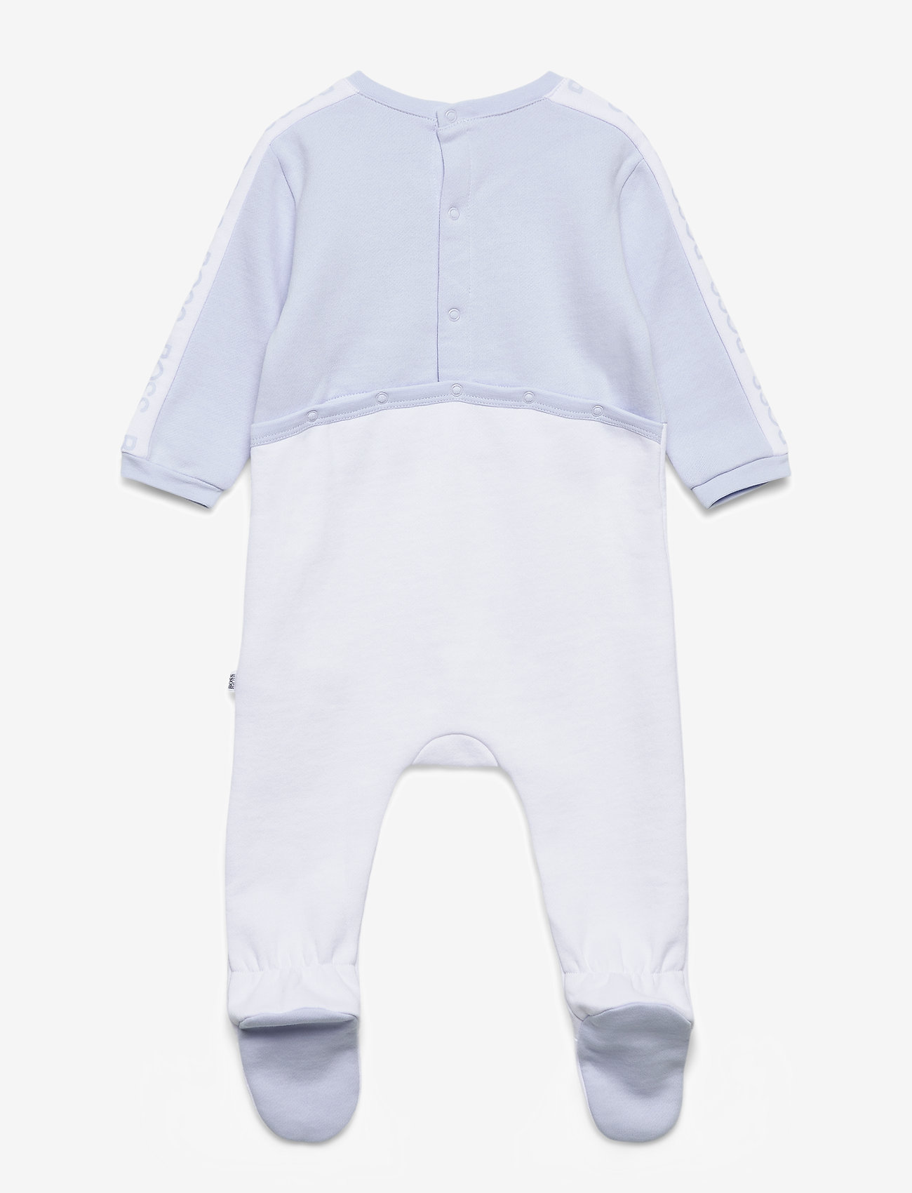 BOSS - PYJAMAS + PULL ON HAT SET - pale blue  white - 1